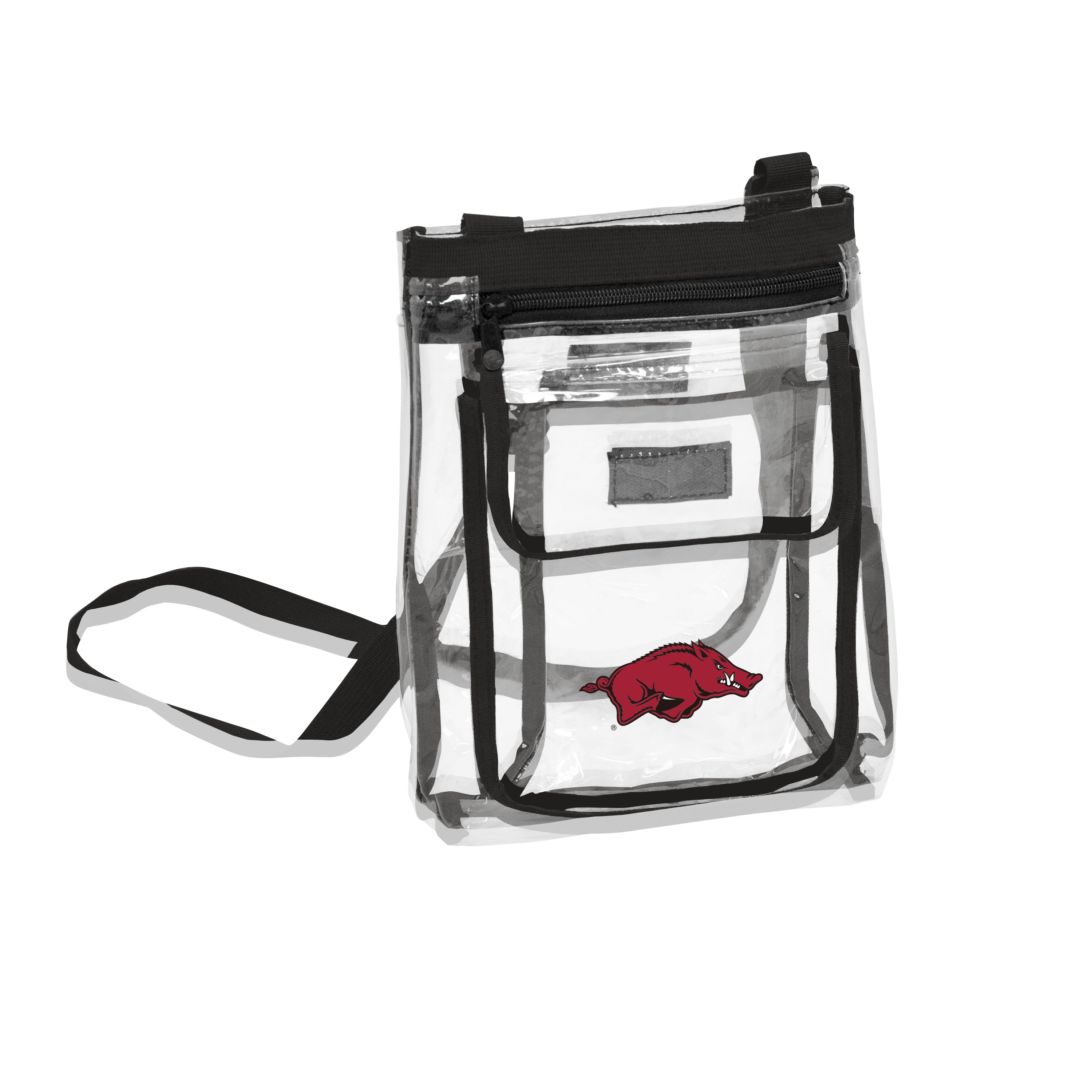 Arkansas Gameday Black Clear Crossbody
