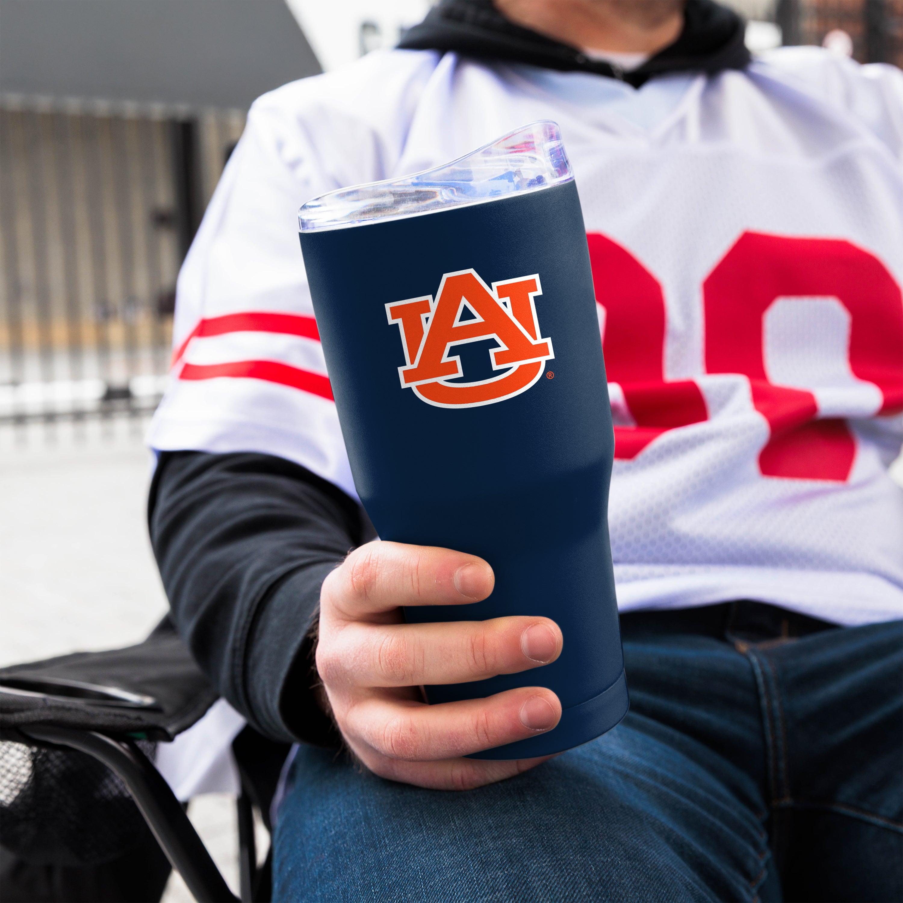 Auburn 30 oz. Flipside Powder Coat Tumbler