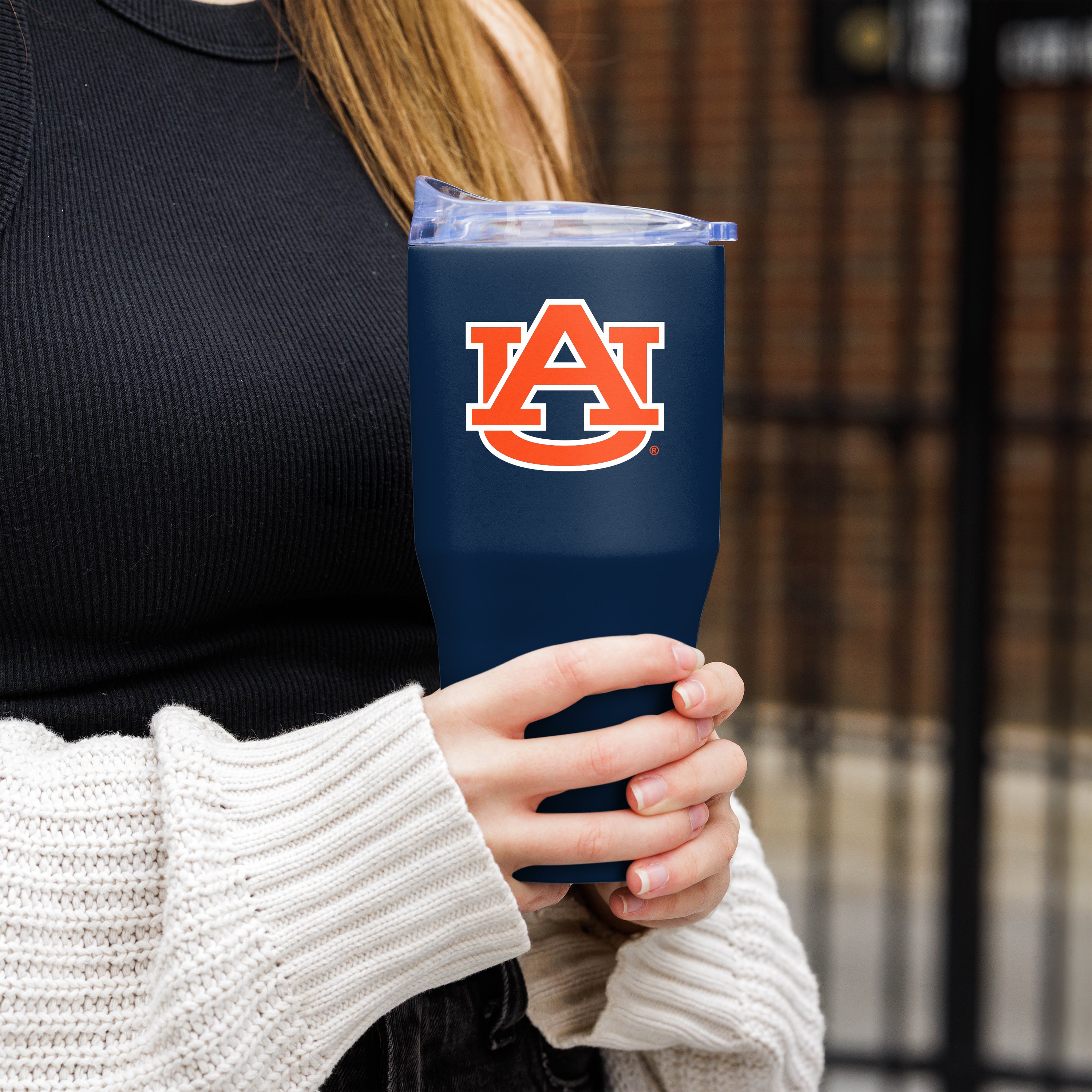 Auburn 30 oz. Flipside Powder Coat Tumbler