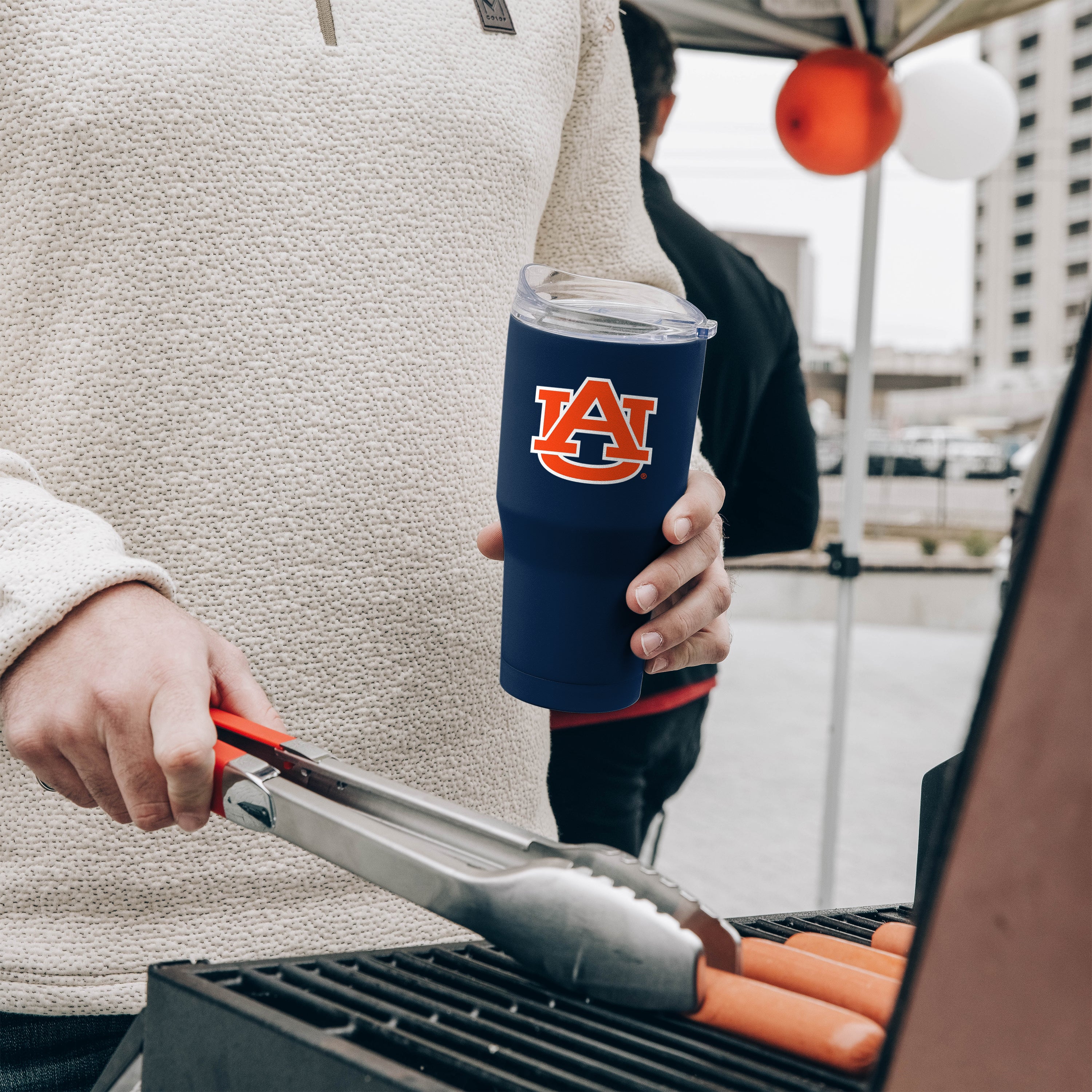 Auburn 30 oz. Flipside Powder Coat Tumbler