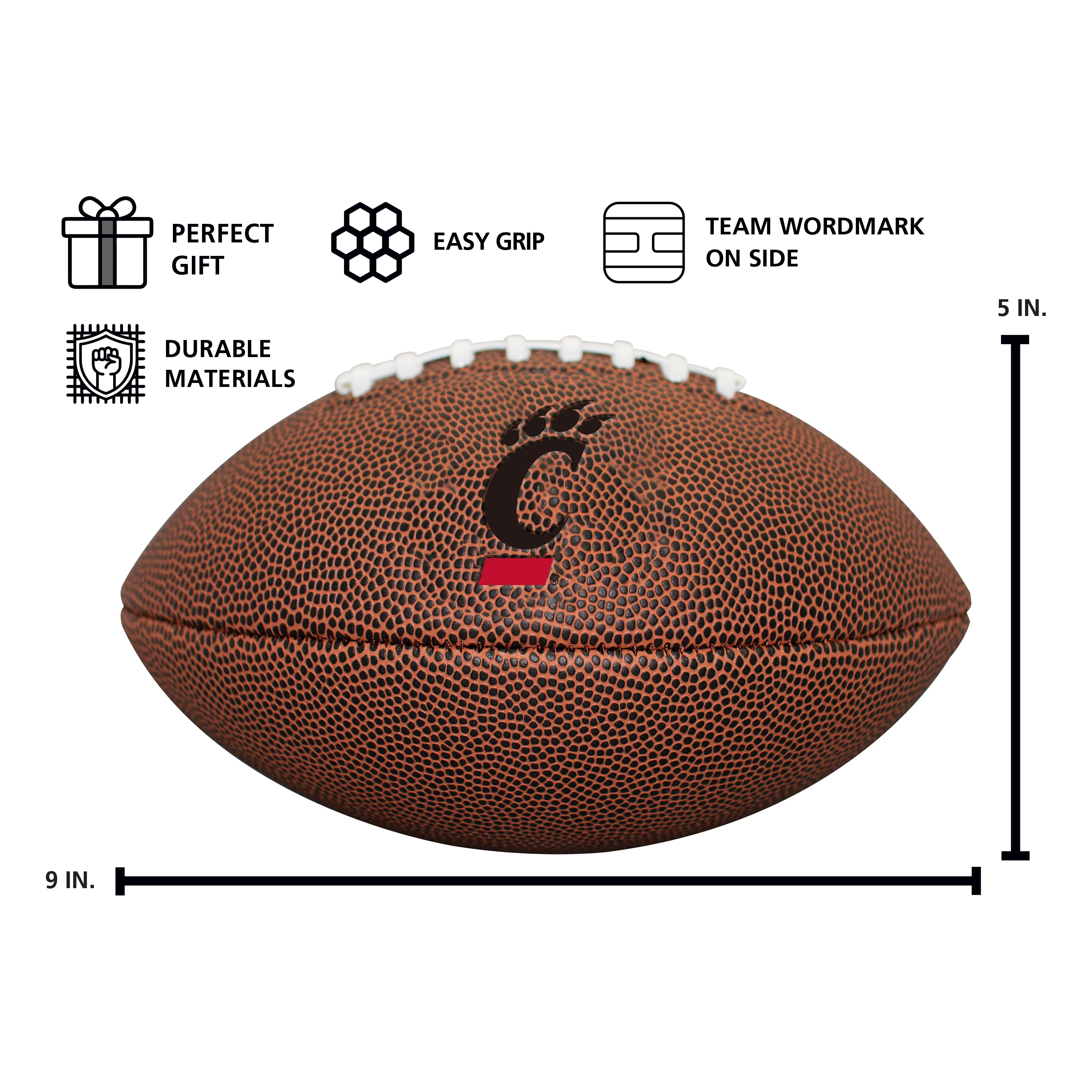 Cincinnati Mini-Size Composite Football
