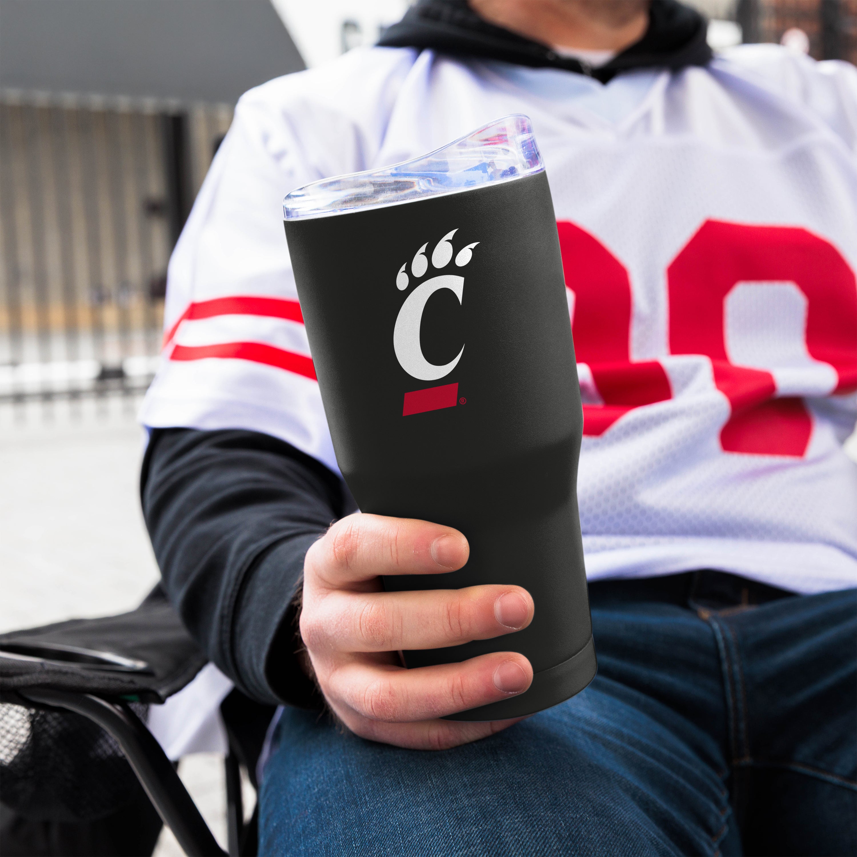 Cincinnati 30 oz. Flipside Powder Coat Tumbler