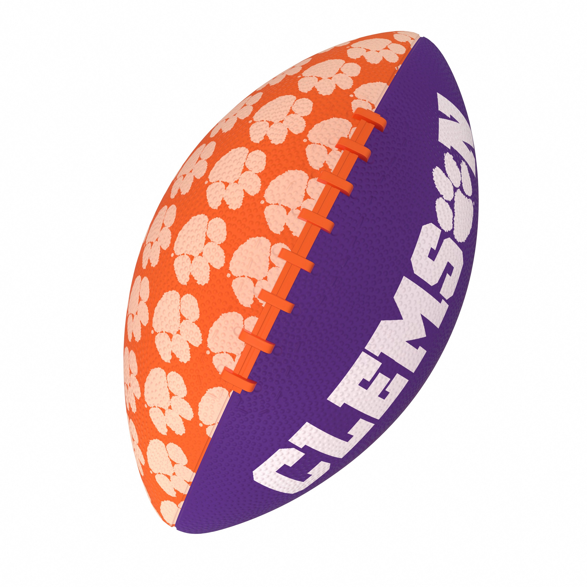 Clemson Mini-Size Rubber Football