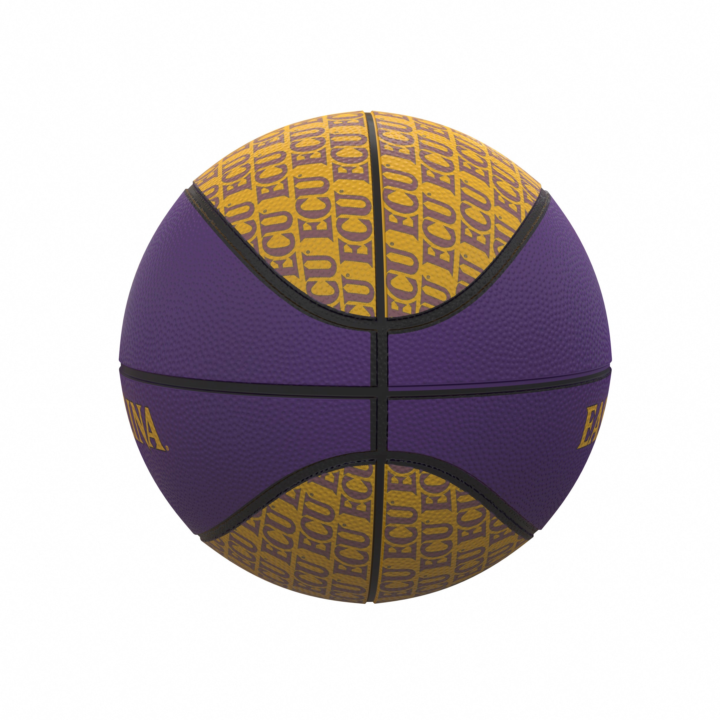 East Carolina Mini-Size Rubber Basketball