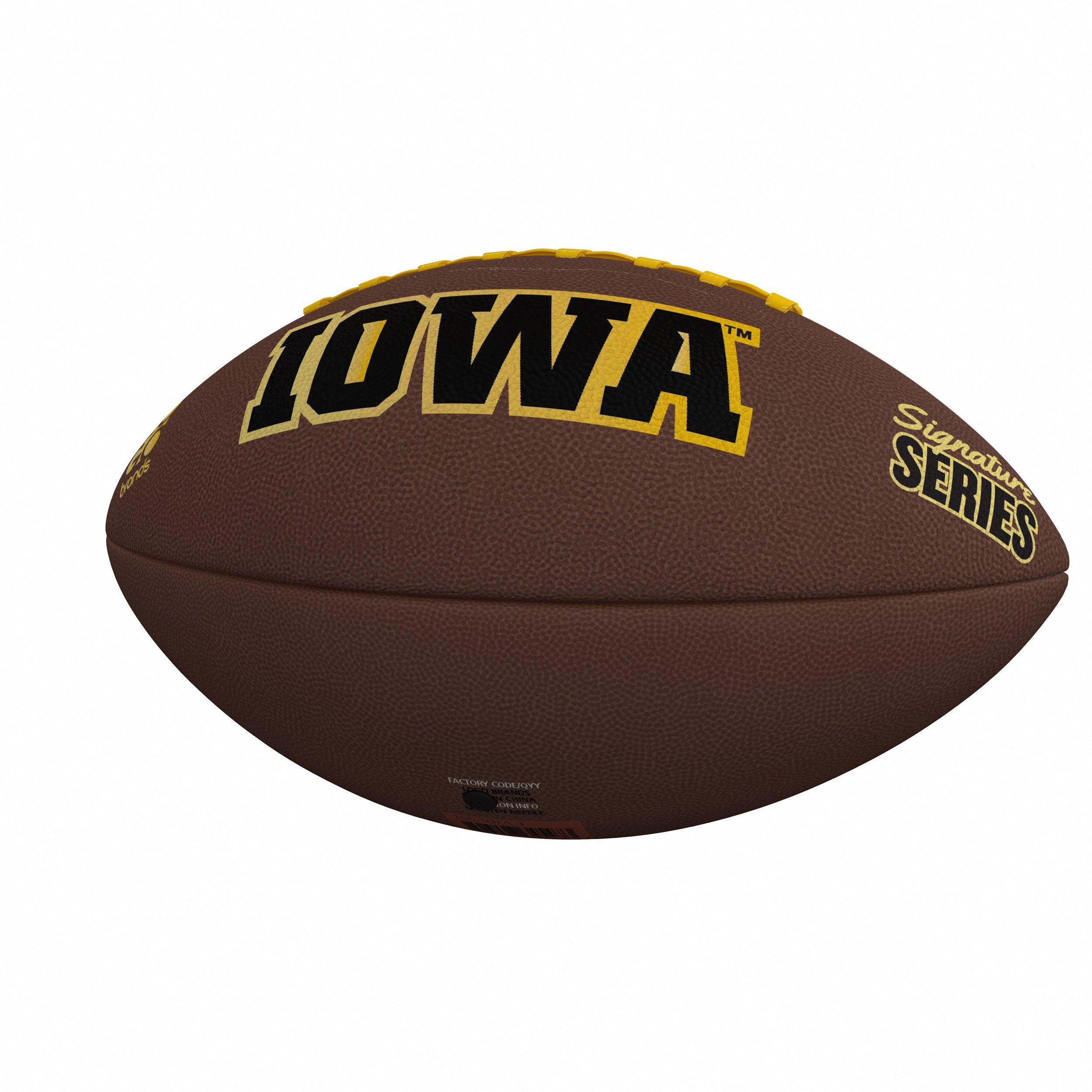 Iowa Official-Size Autograph Football