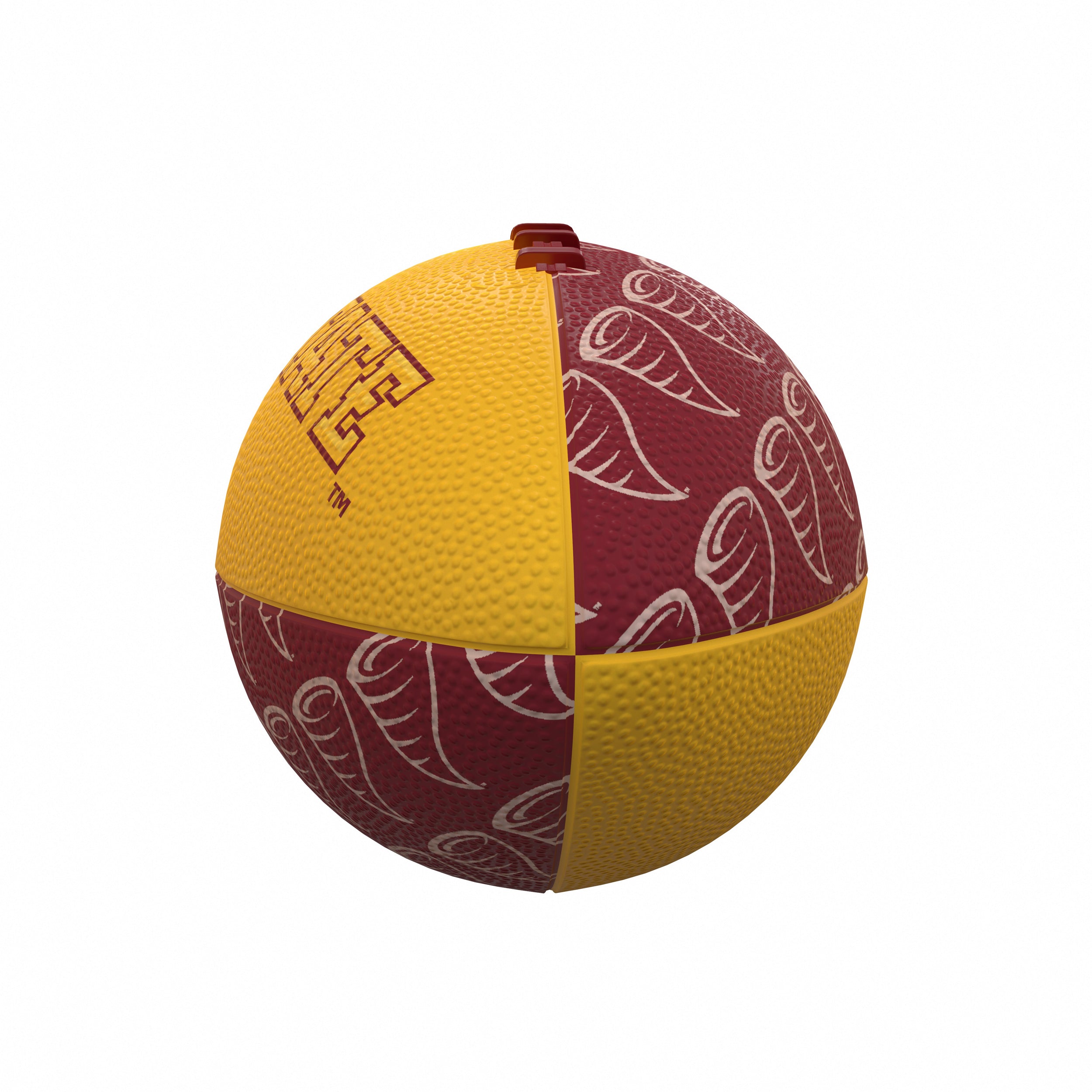 Iowa State Mini-Size Rubber Football