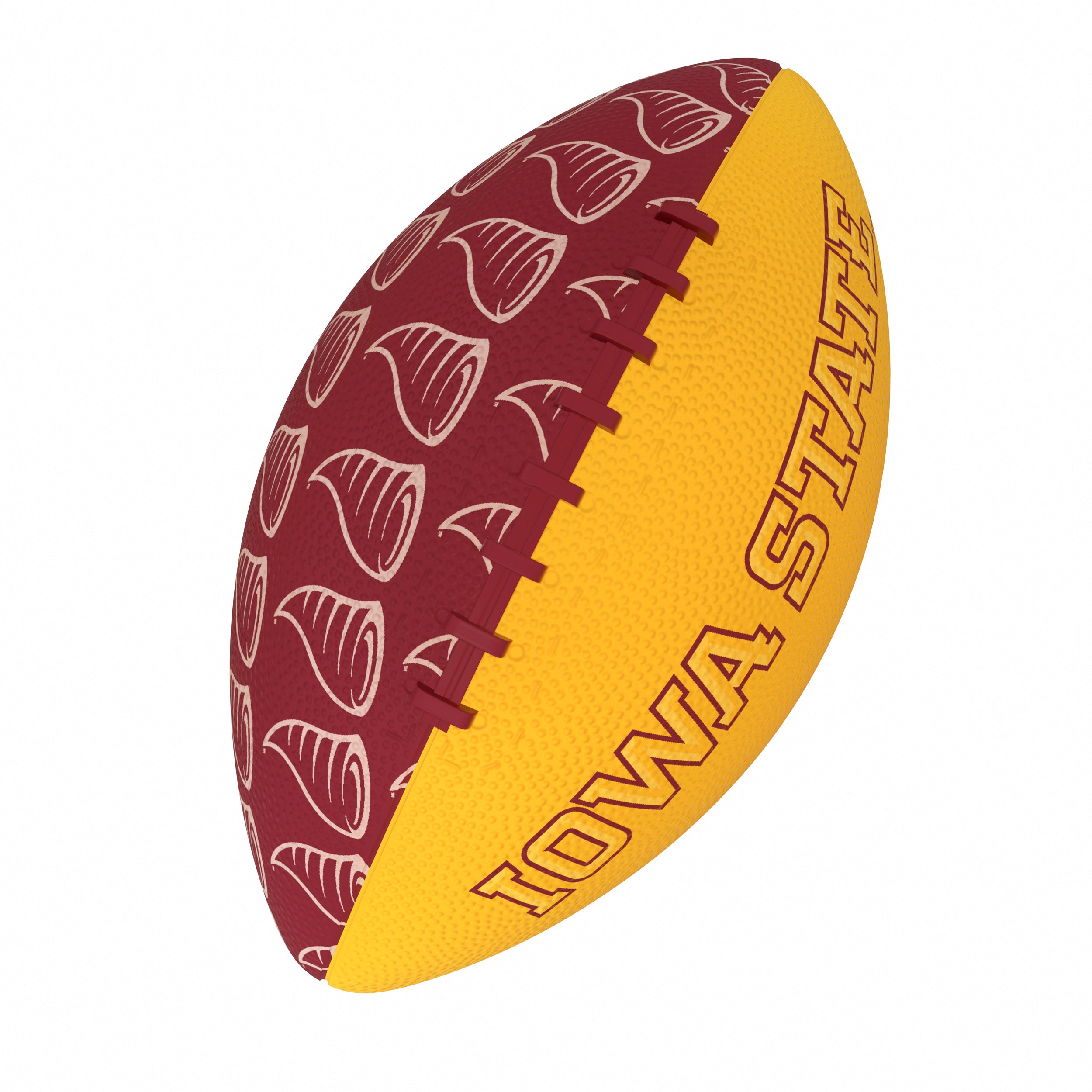 Iowa State Mini-Size Rubber Football
