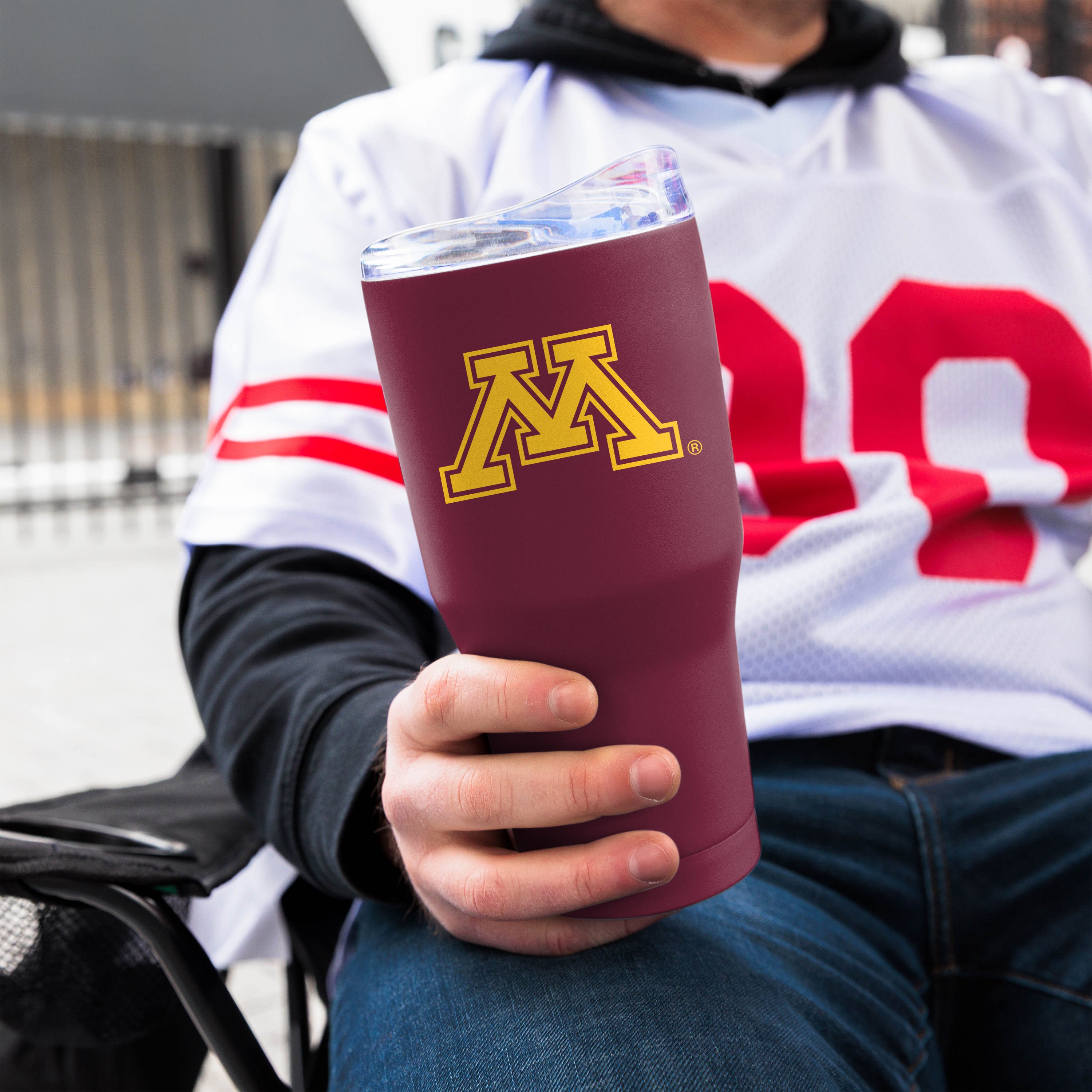 Minnesota 30 oz. Flipside Powder Coat Tumbler