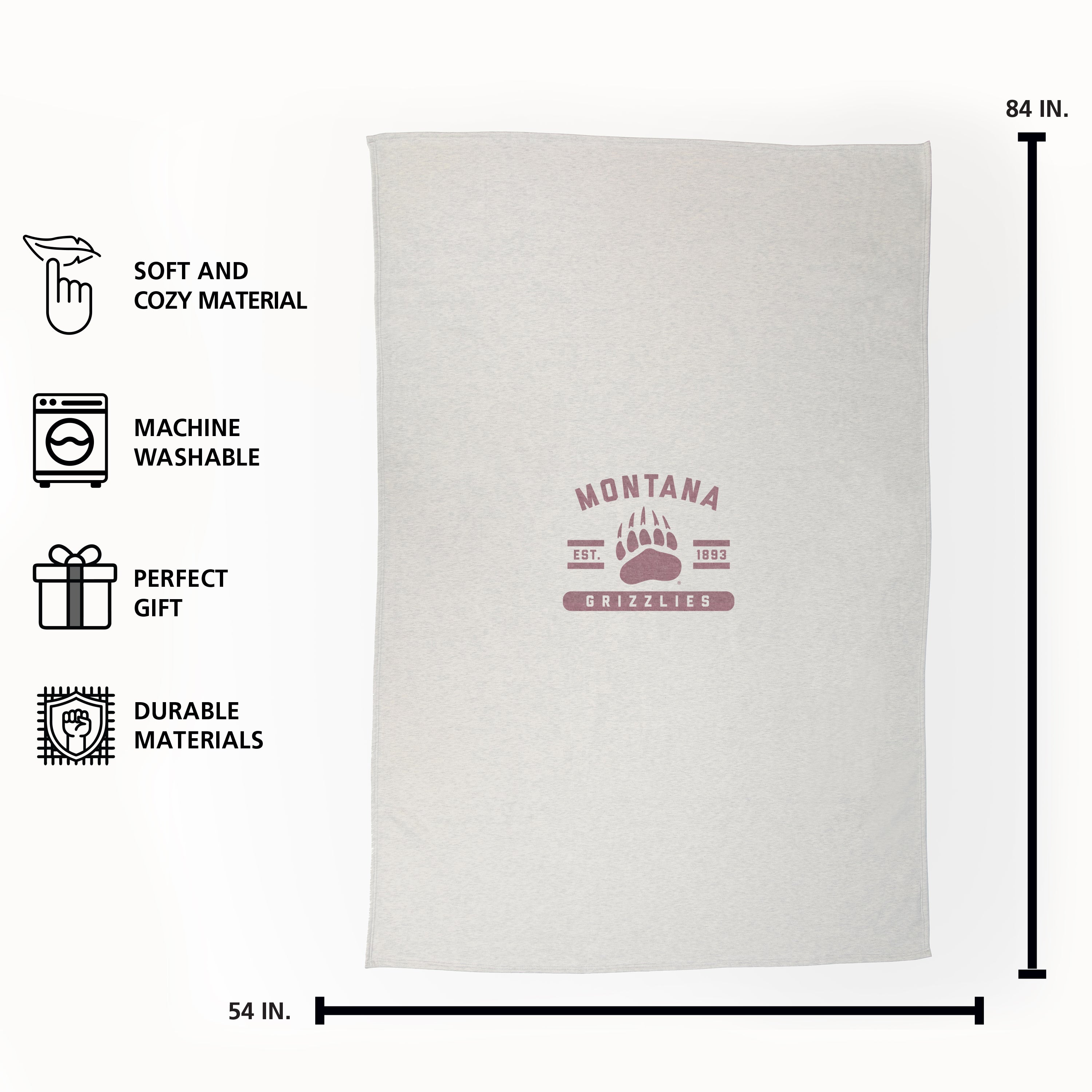 Montana Sublimated Sweatshirt Blanket