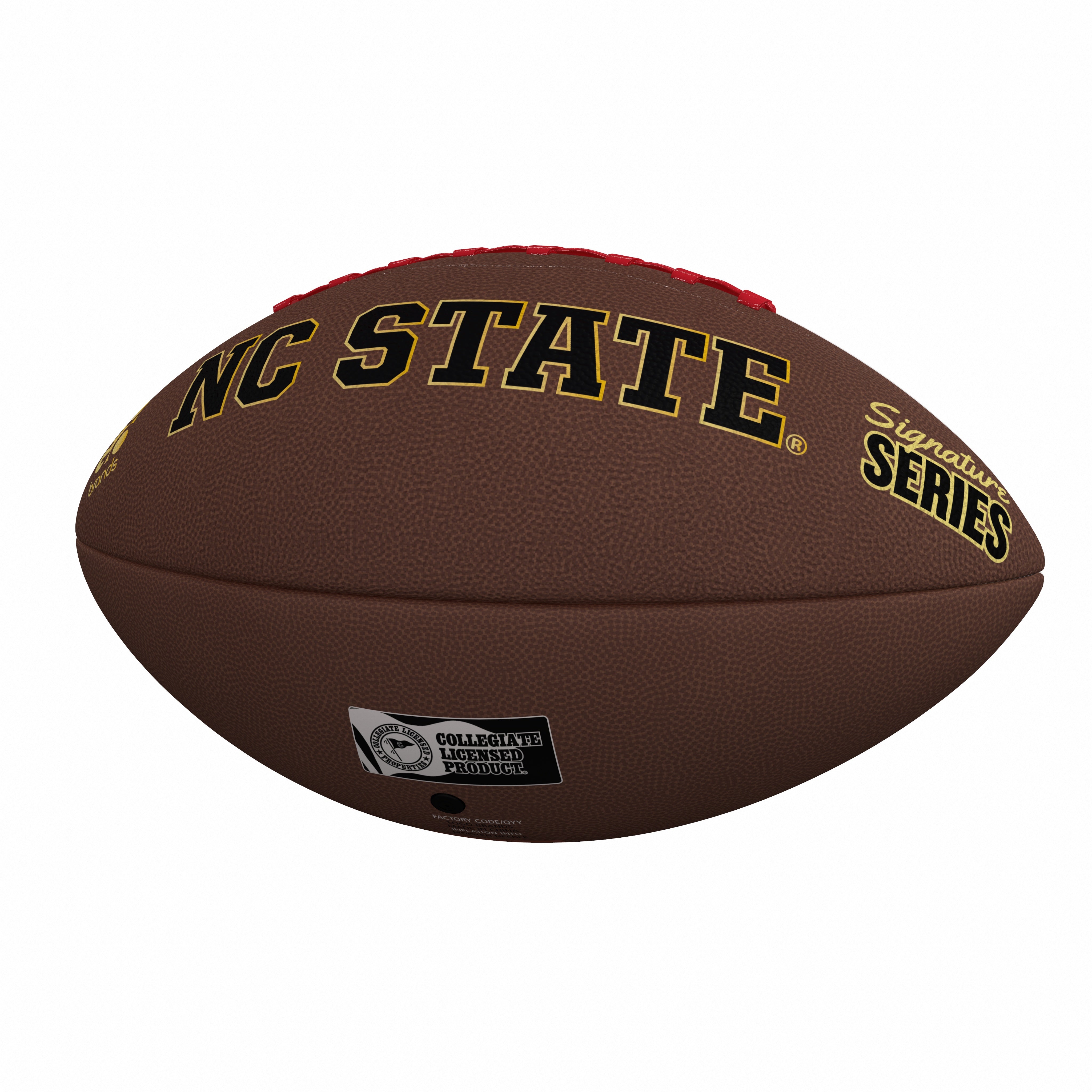NC State Official-Size Autograph Football