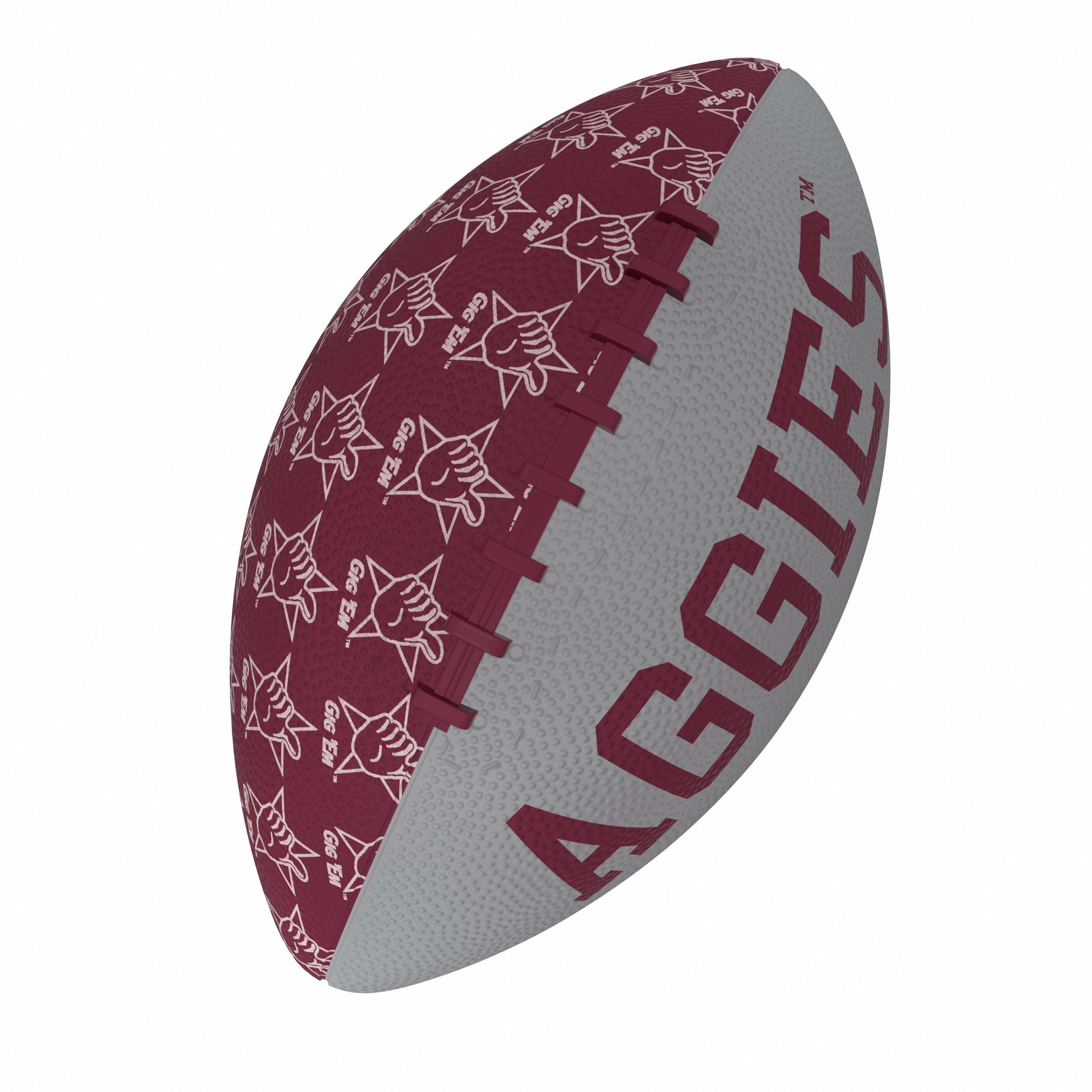 Texas A&M Mini-Size Rubber Football