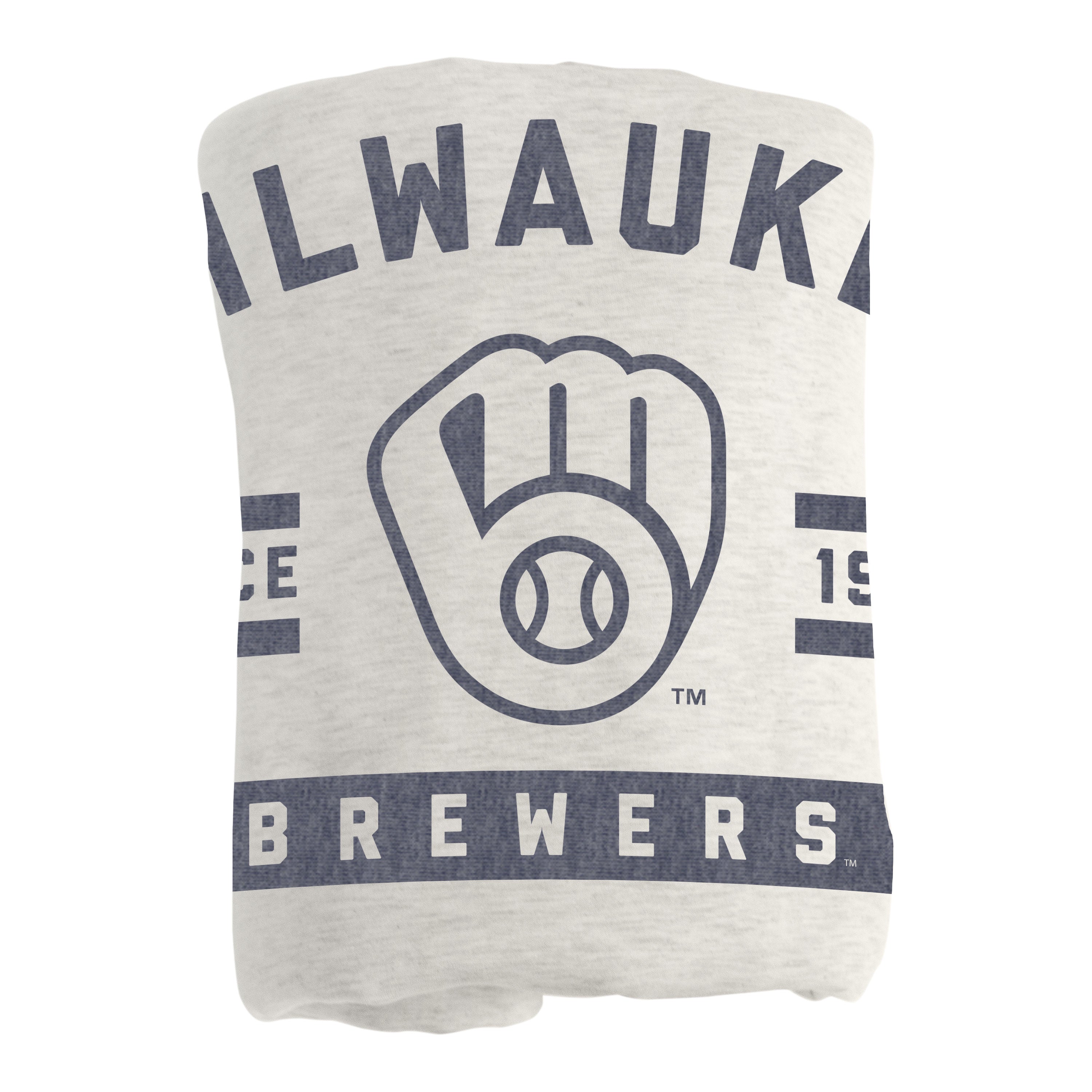 Milwaukee Brewers Sublimated Sweatshirt Blanket