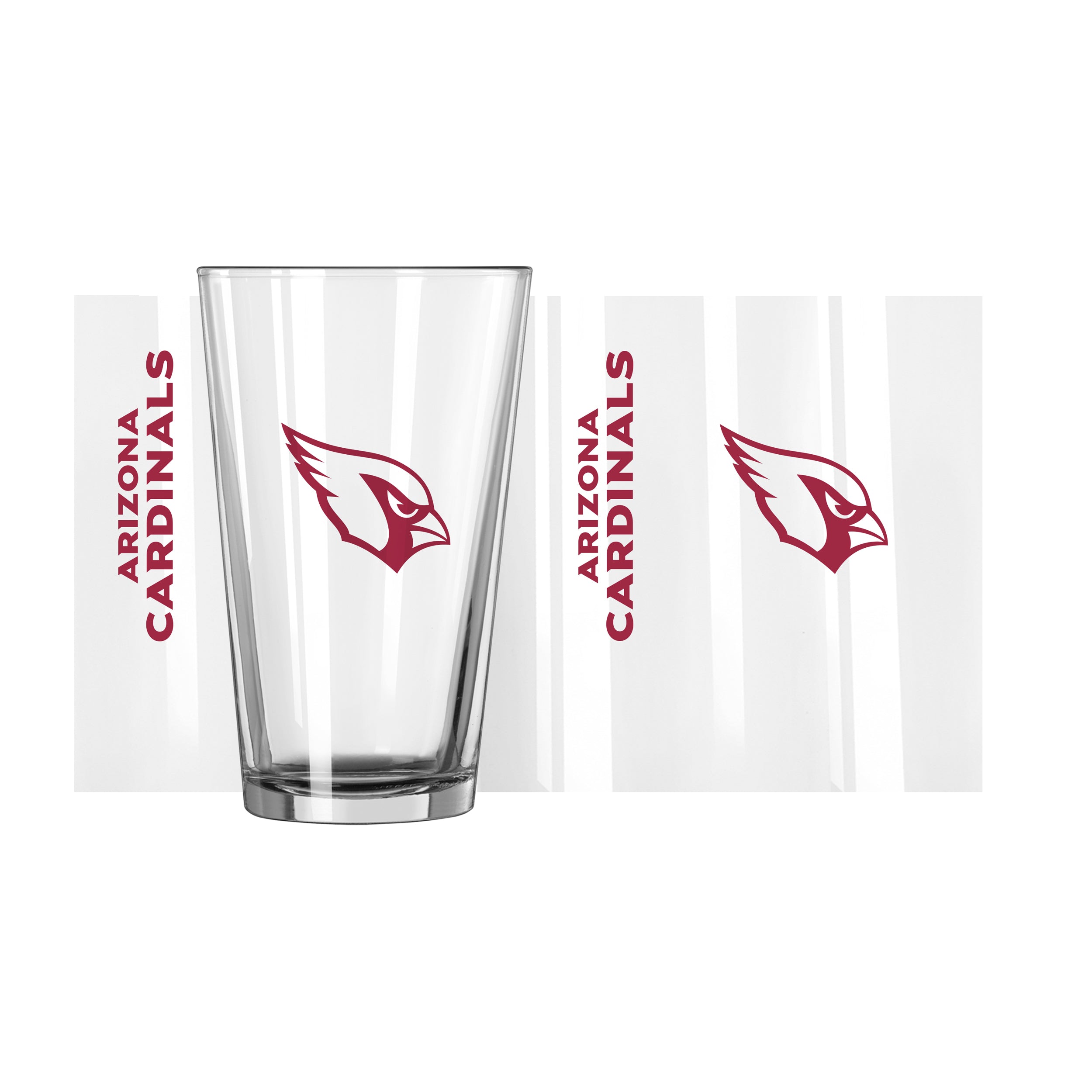 Arizona Cardinals 16 oz. Gameday Pint Glass