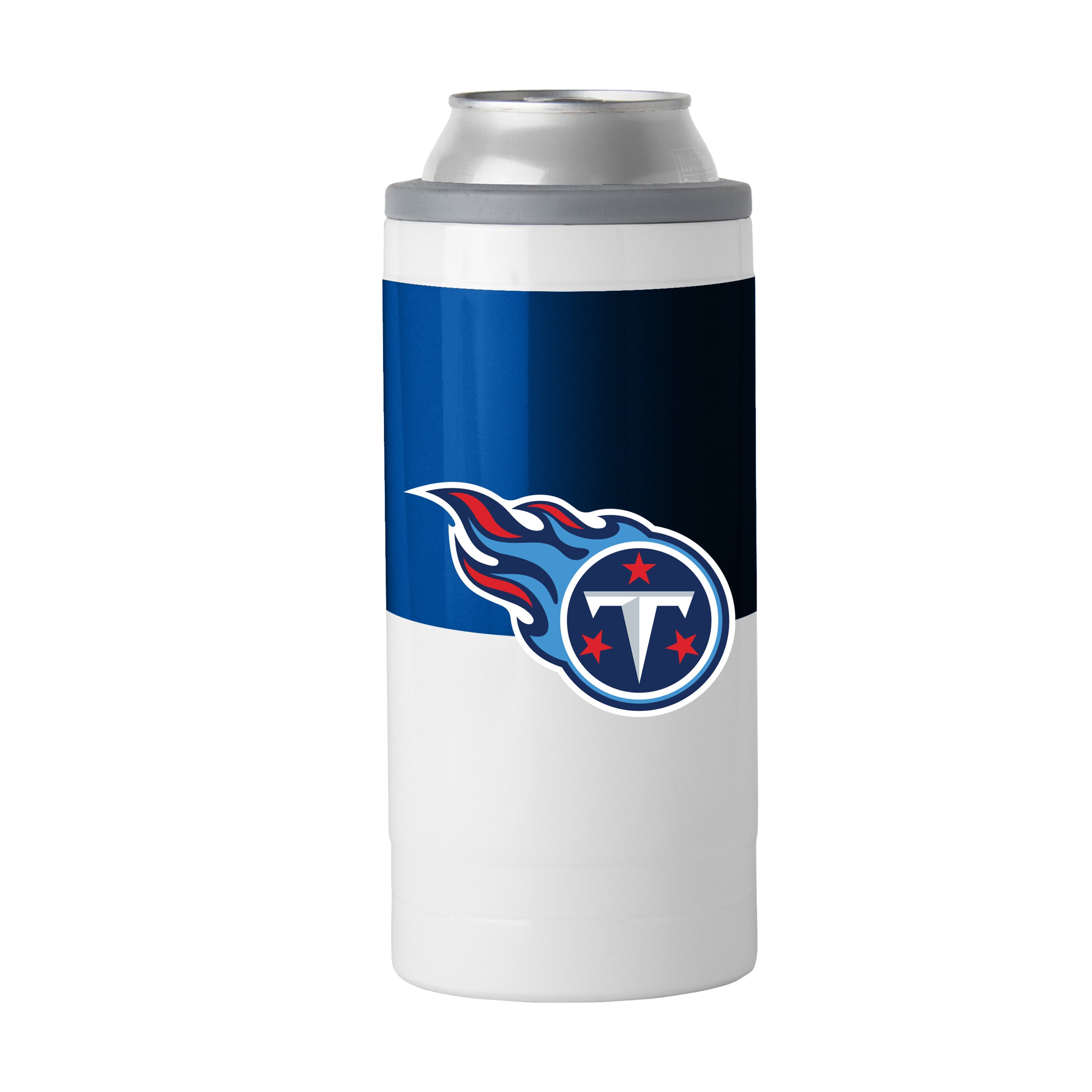Tennessee Titans 12oz Colorblock Slim Can Coolie