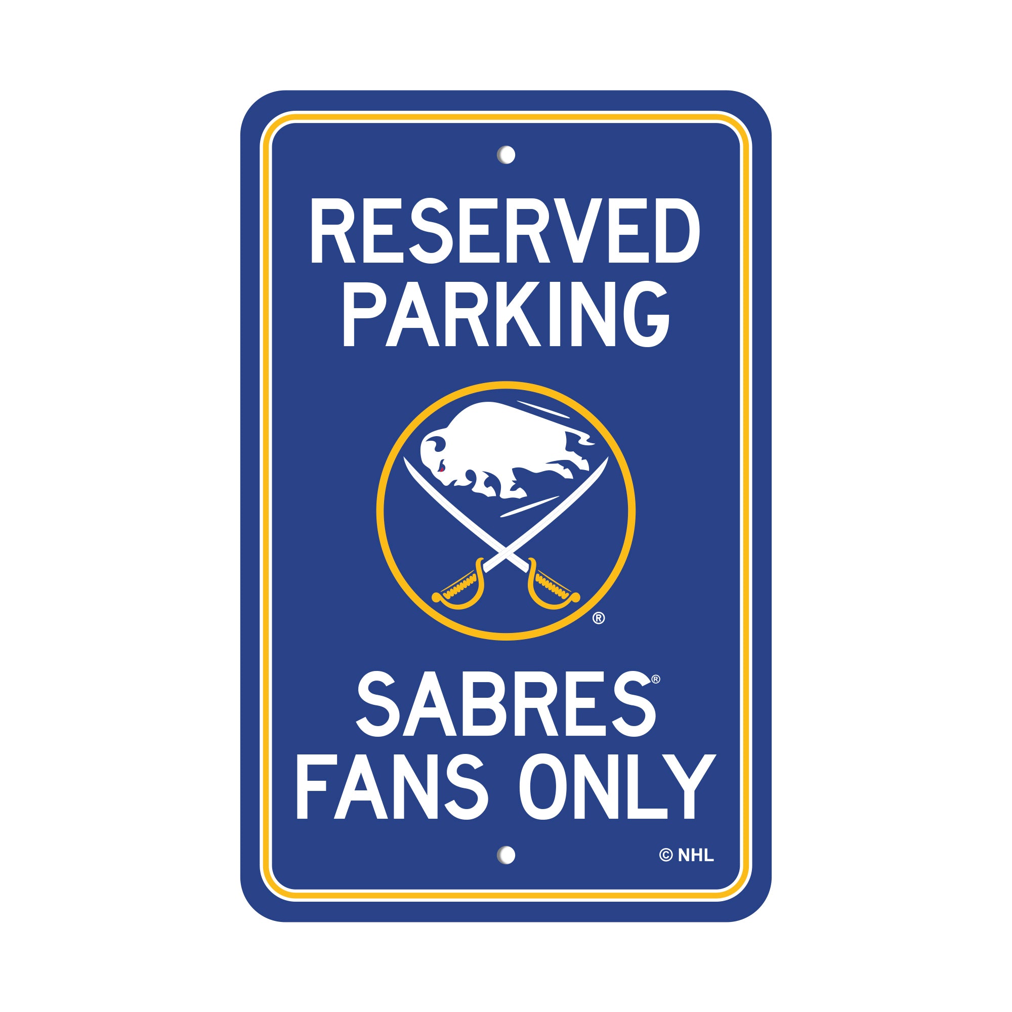 NHL - Buffalo Sabres Parking Sign