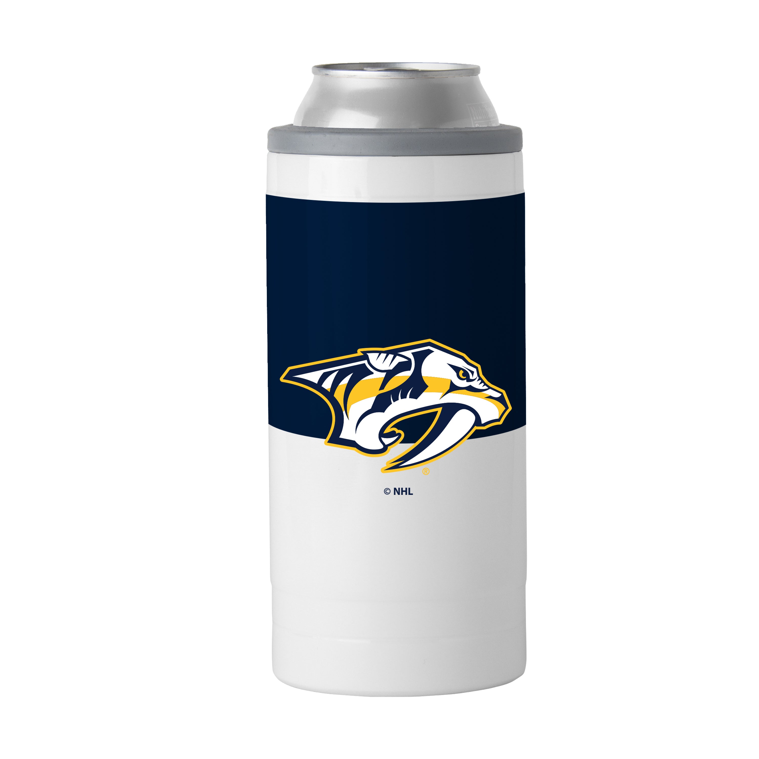 Nashville Predators 12oz Colorblock Slim Can Coolie