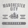 Manchester City F.C. Sublimated Sweatshirt Blanket - Logo Brands