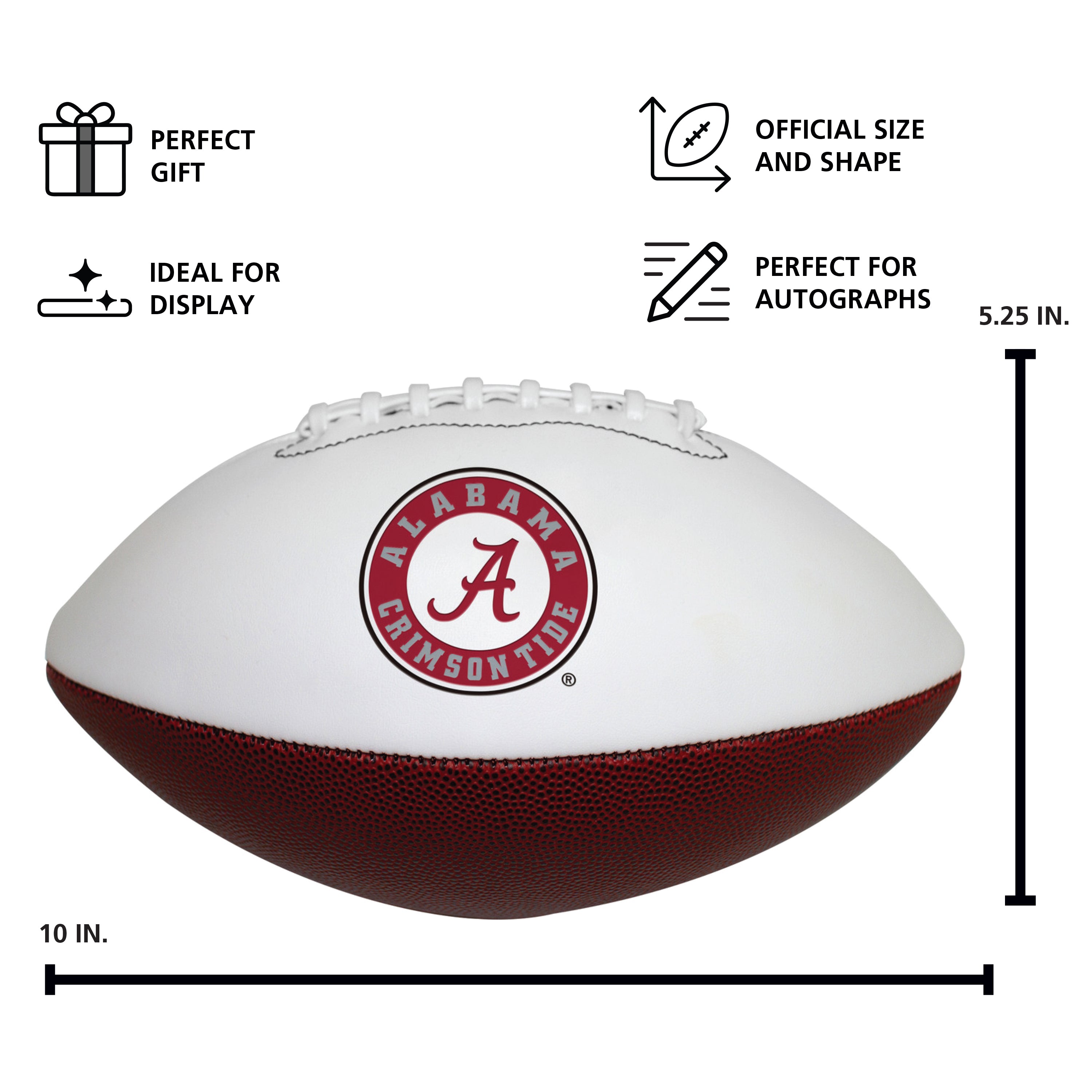 Alabama Official-Size Autograph Football