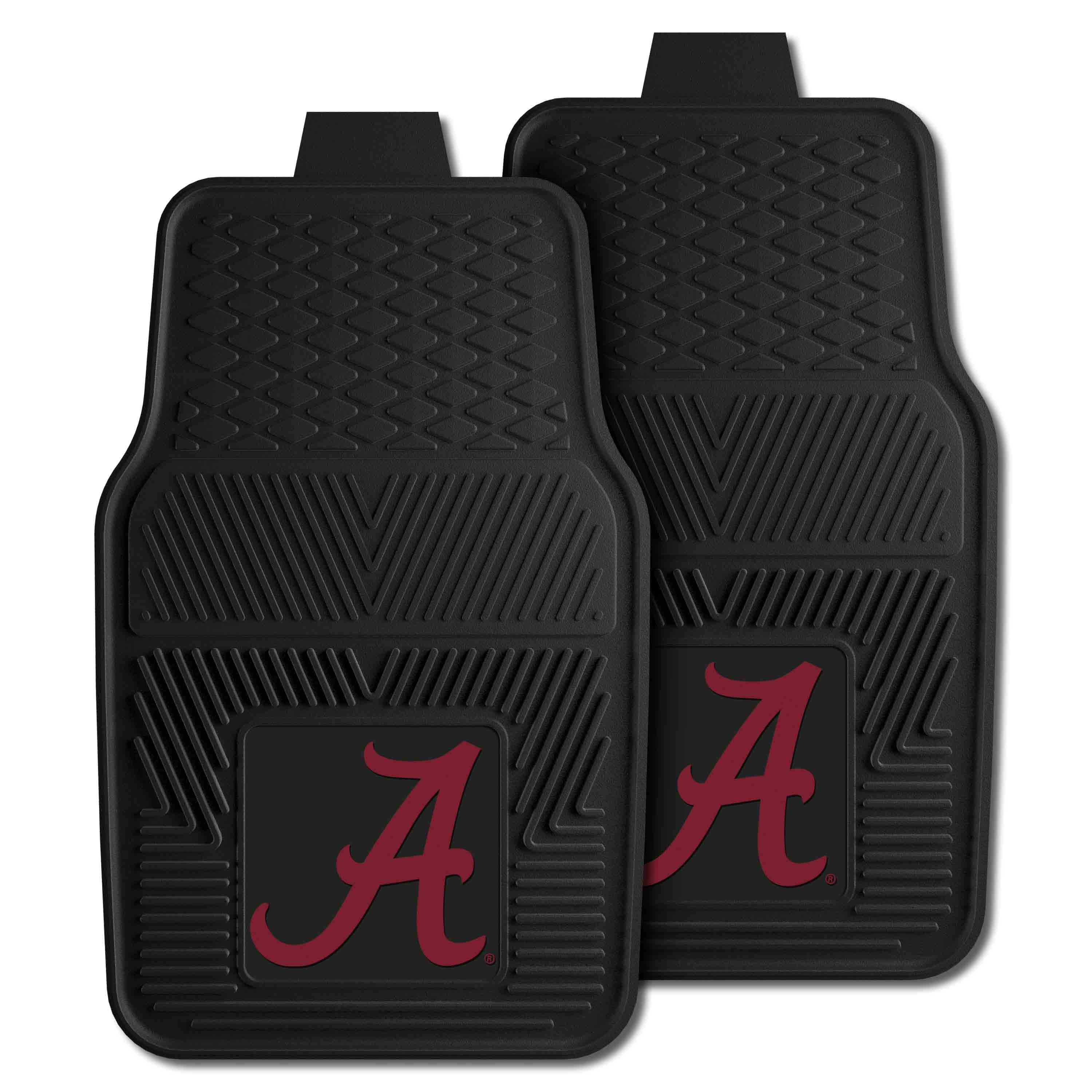 University of Alabama 2-pc Vinyl Car Mat Set