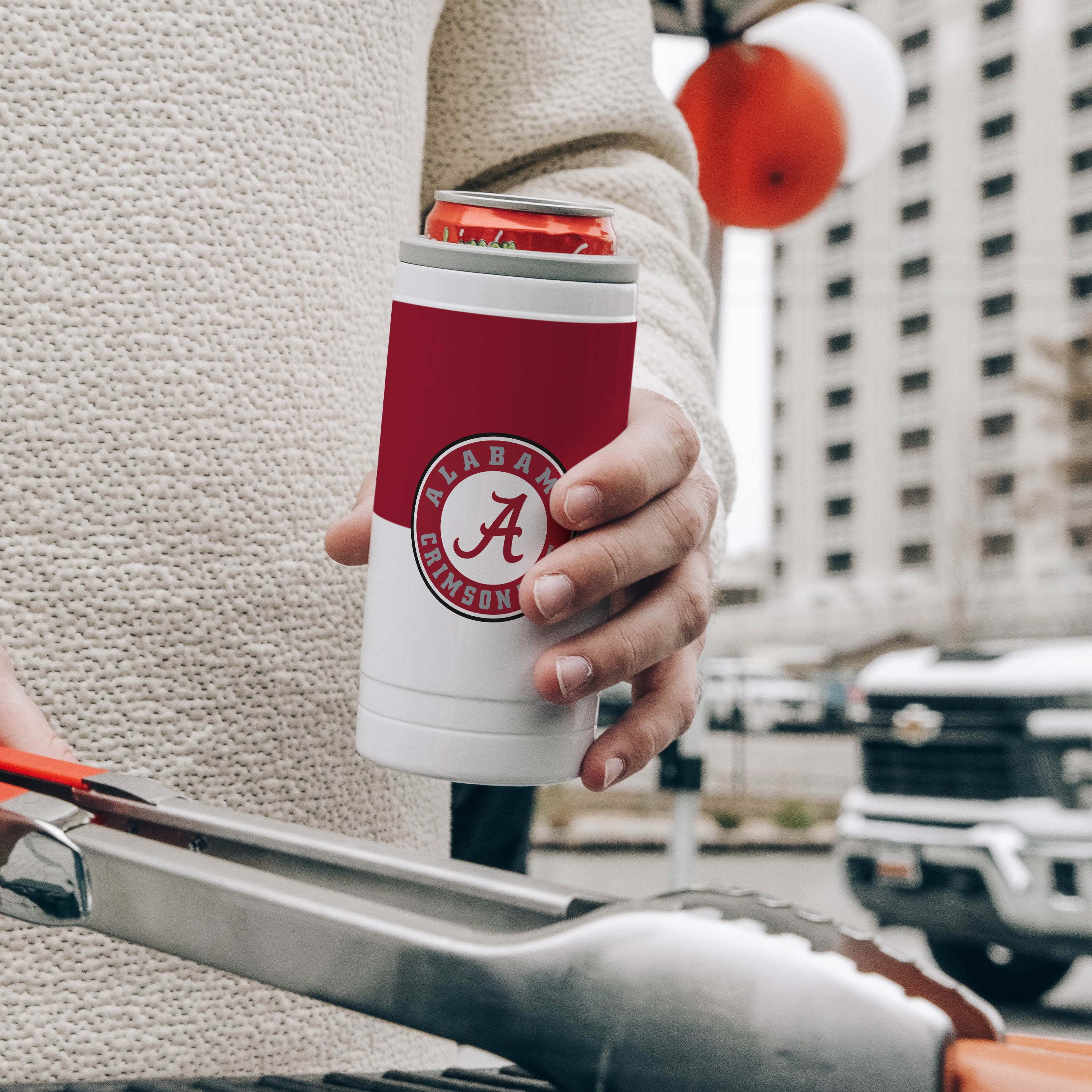 Alabama 12oz Colorblock Slim Can Coolie