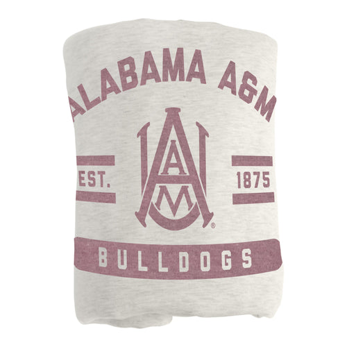 Product Image for Alabama A&M Sublimated Sweatshirt Blanket