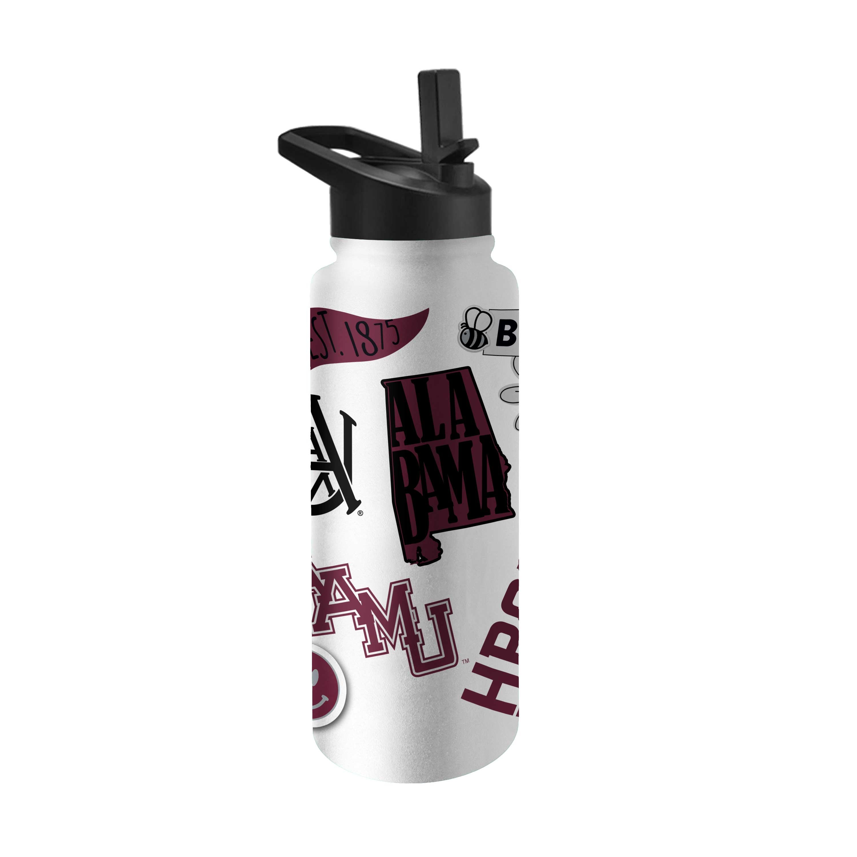 Alabama A&M 34oz Native Quencher Bottle - Logo Brands