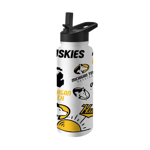 Product Image for Michigan Tech 34oz Native Quencher Bottle