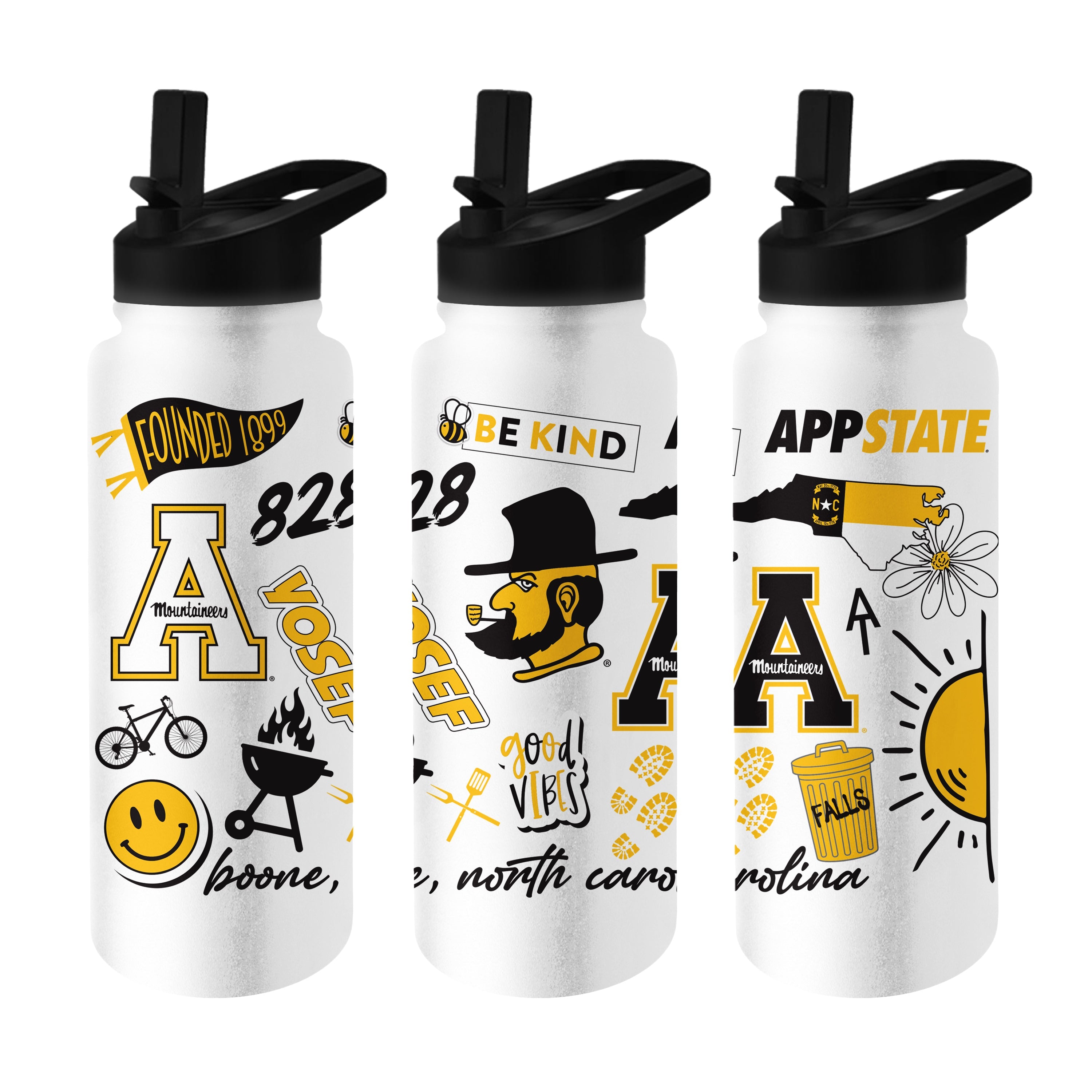 Appalachian State 34oz Native Quencher Bottle - Logo Brands