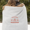 Arizona Sublimated Sweatshirt Blanket