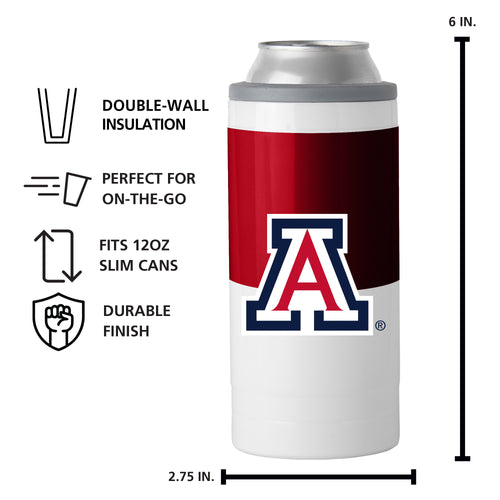 Product Image for Arizona Colorblock 12oz Slim Can Coolie
