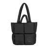 Wisconsin - Stevens Point Black Puff Tote