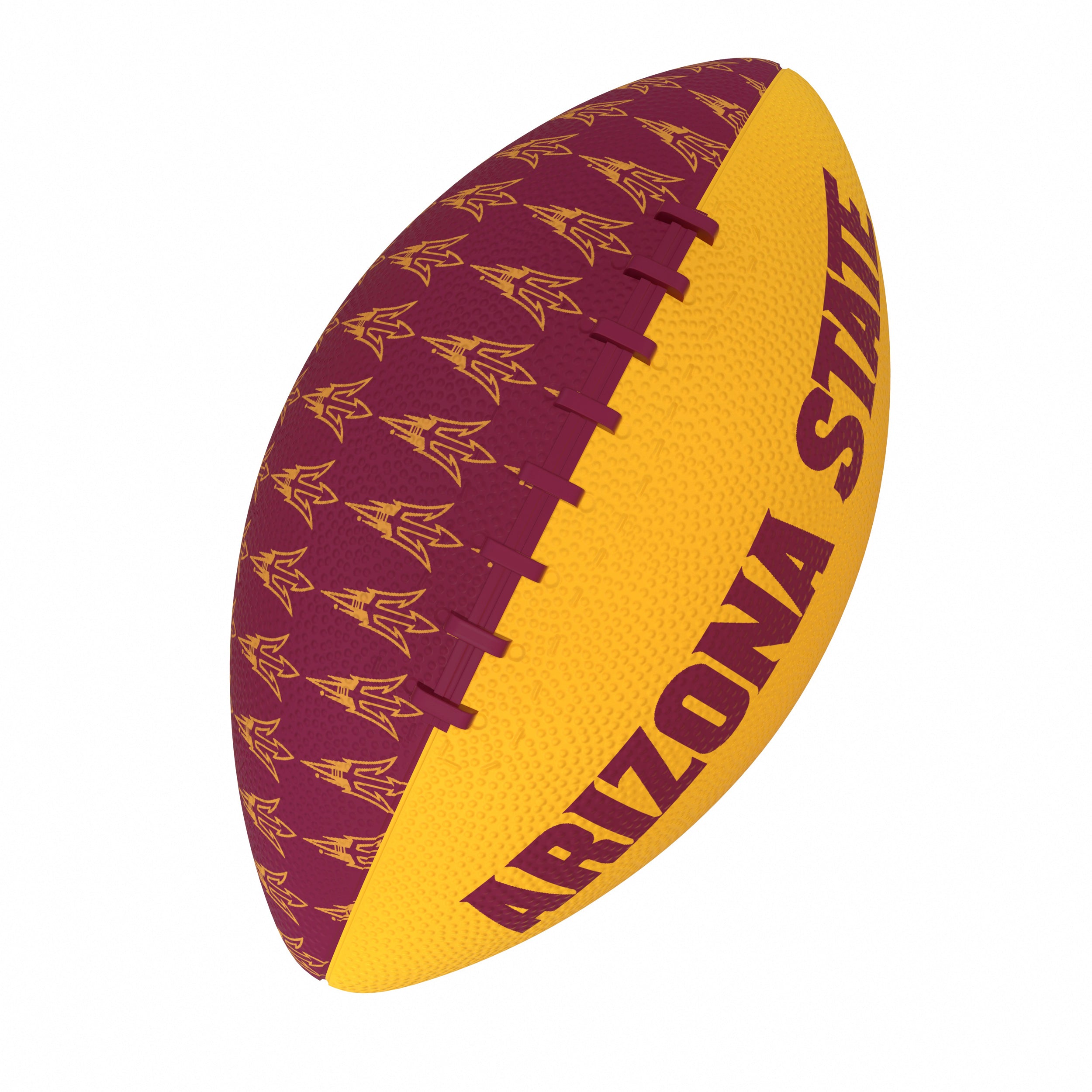 Arizona State Mini-Size Rubber Football