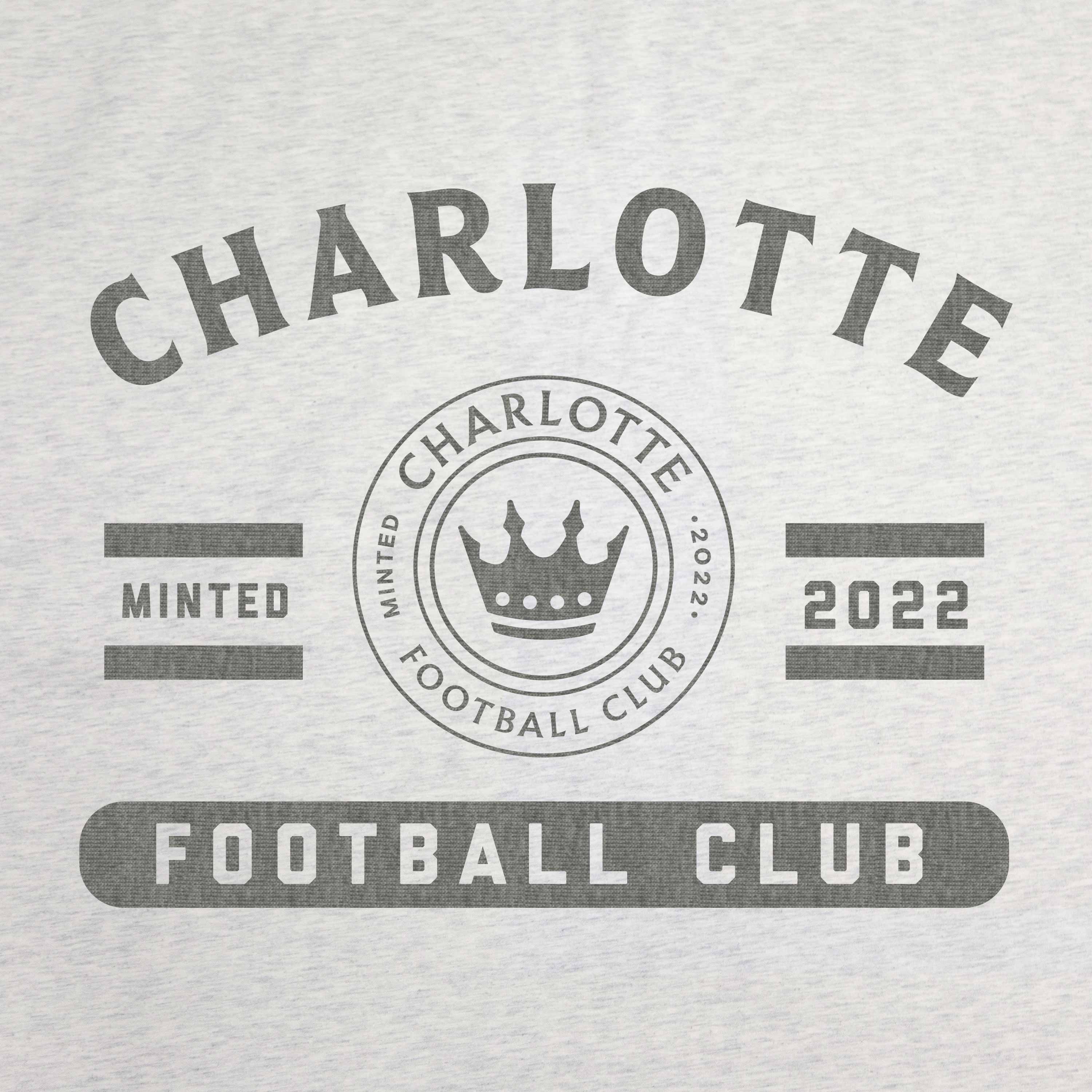 Charlotte FC Oatmeal Sweatshirt Blanket