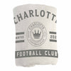 Charlotte FC Oatmeal Sweatshirt Blanket - Logo Brands