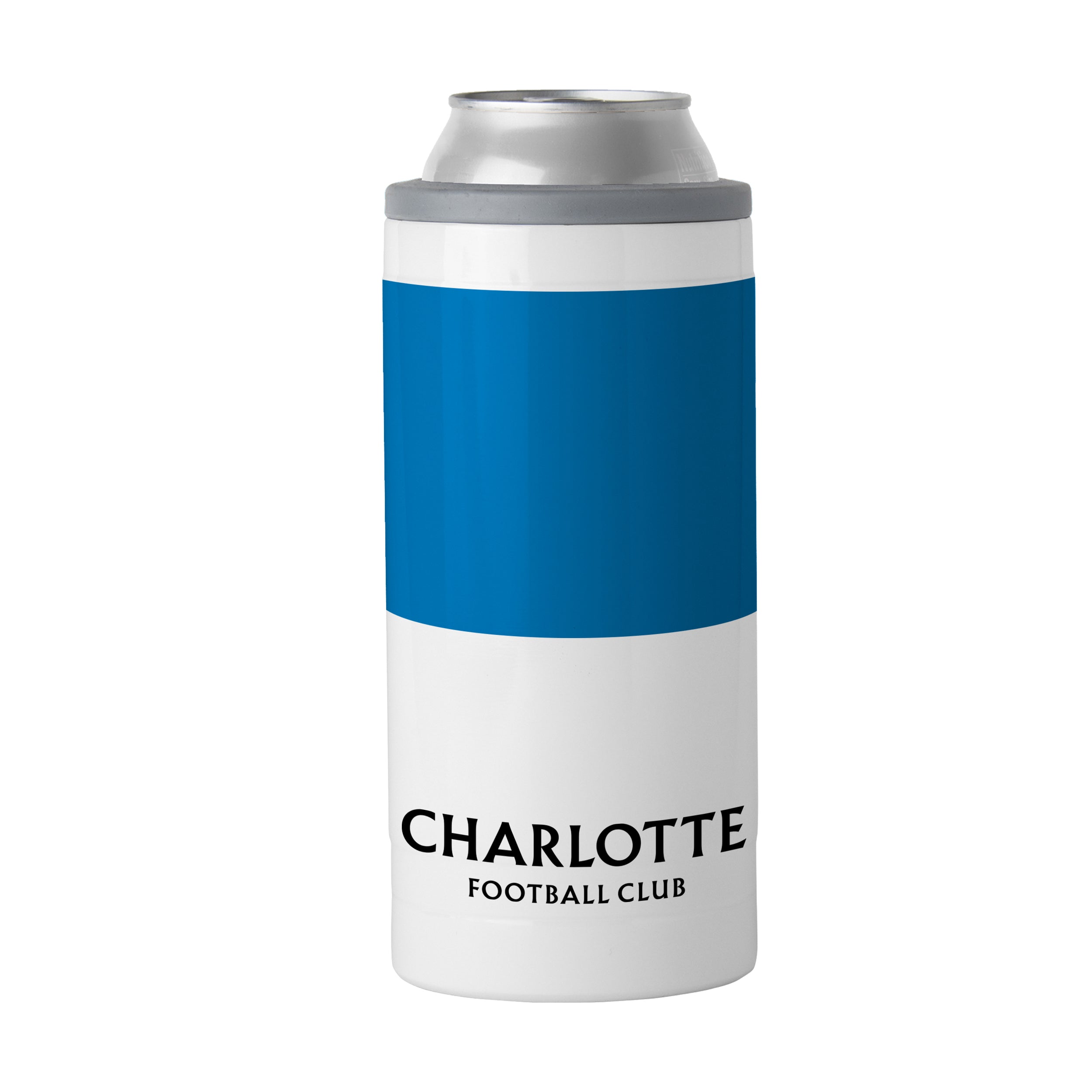 Charlotte FC 12oz Colorblock Slim Can Coolie