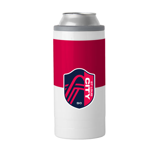Product Image for St. Louis City SC 12oz Colorblock Slim Can Coolie