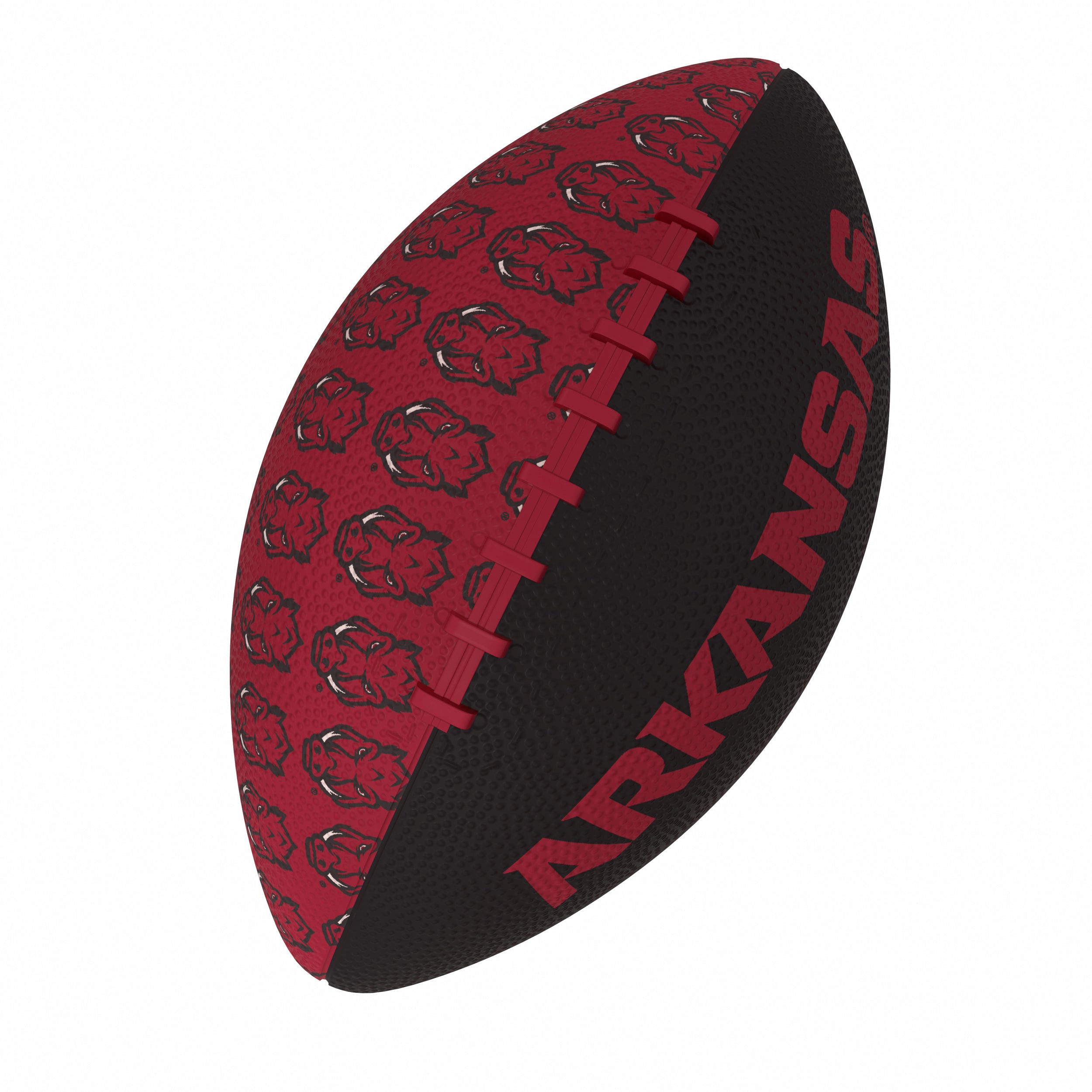 Arkansas Mini-Size Rubber Football