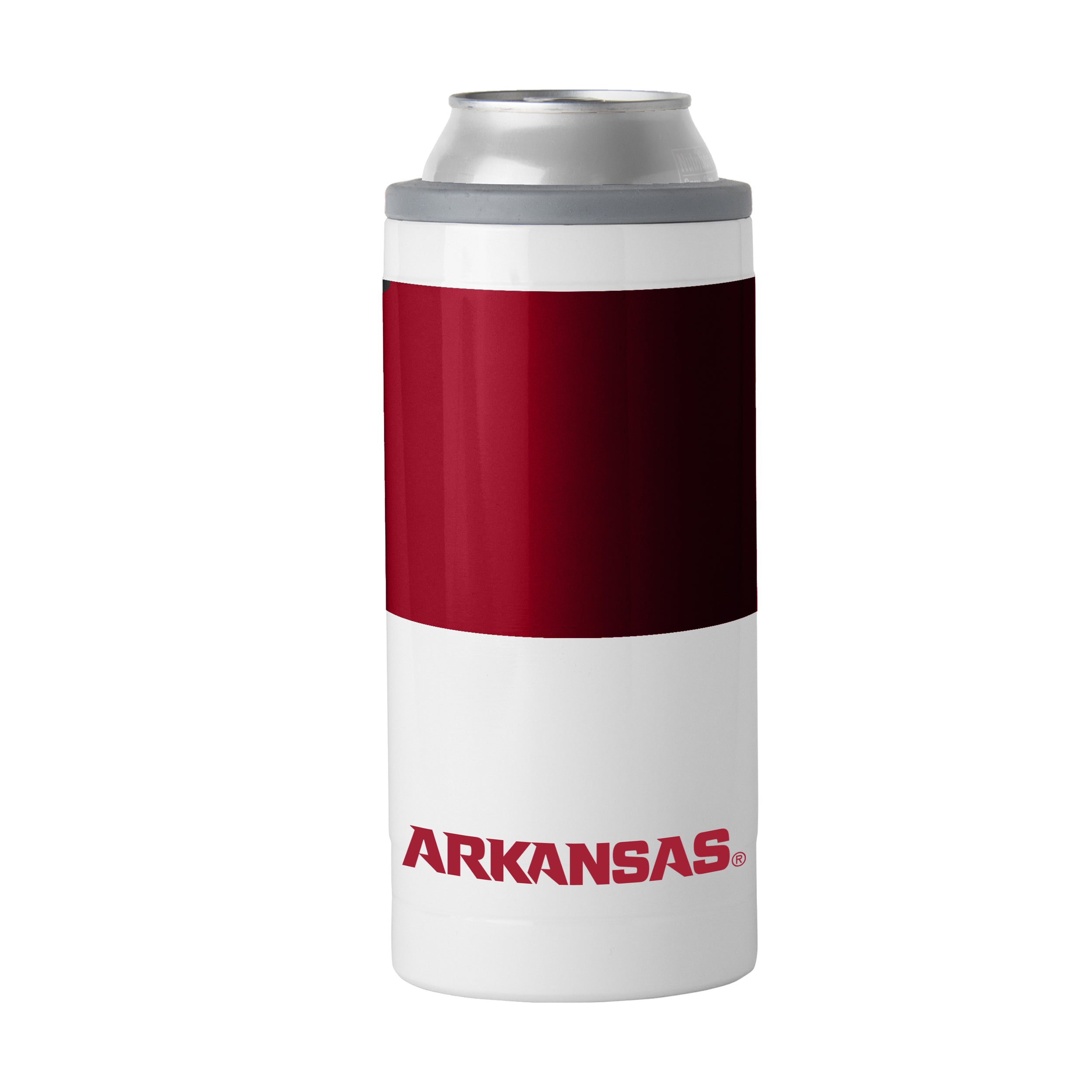 Arkansas 12oz Colorblock Slim Can Coolie