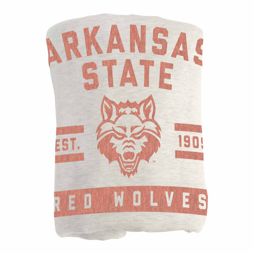 Product Image for Arkansas State Sublimated Sweatshirt Blanket