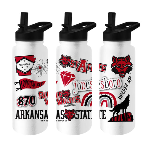 Product Image for Arkansas State 34oz Native Quencher Bottle