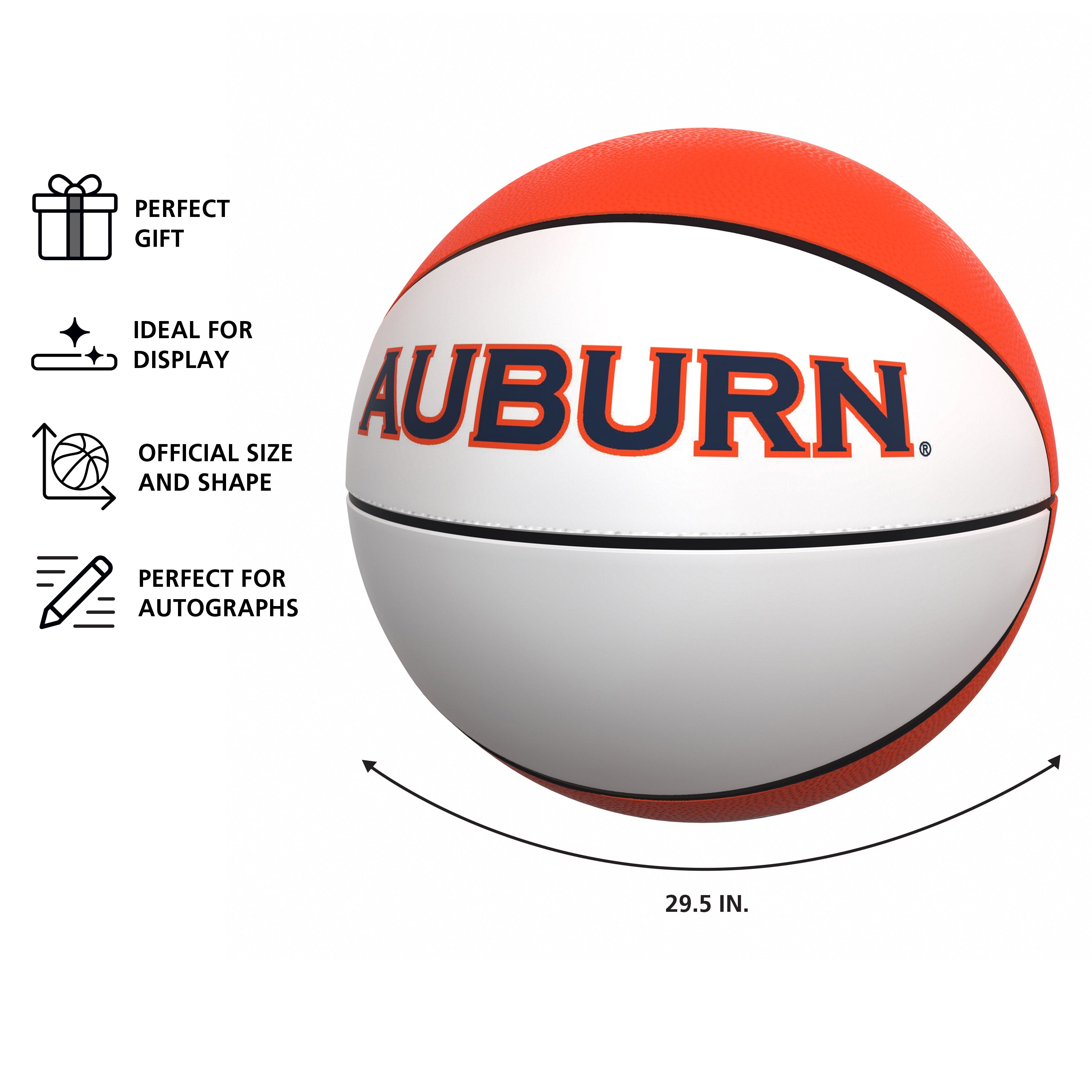 Auburn Official-Size Autograph Basketball