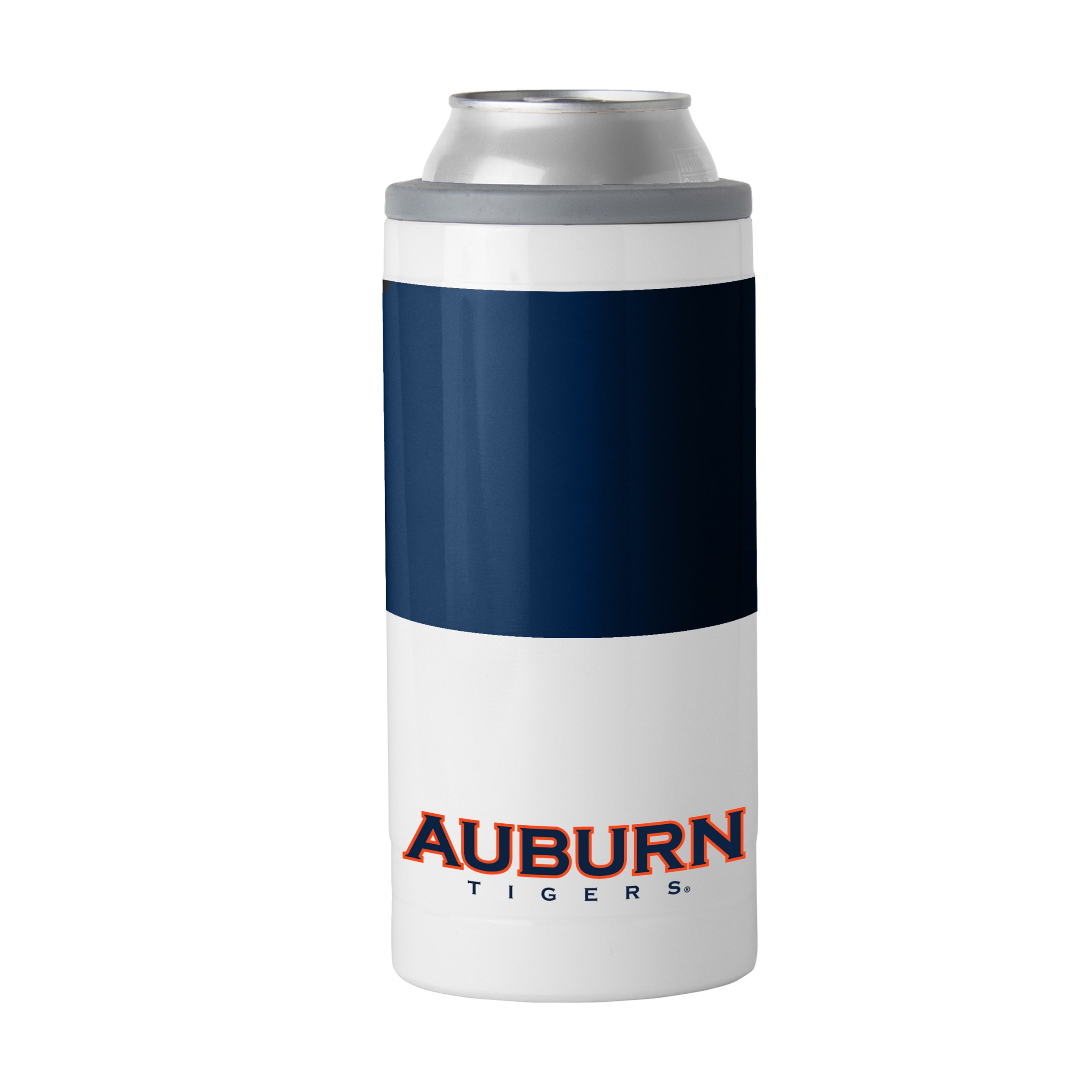Auburn Colorblock 12oz Slim Can Coolie