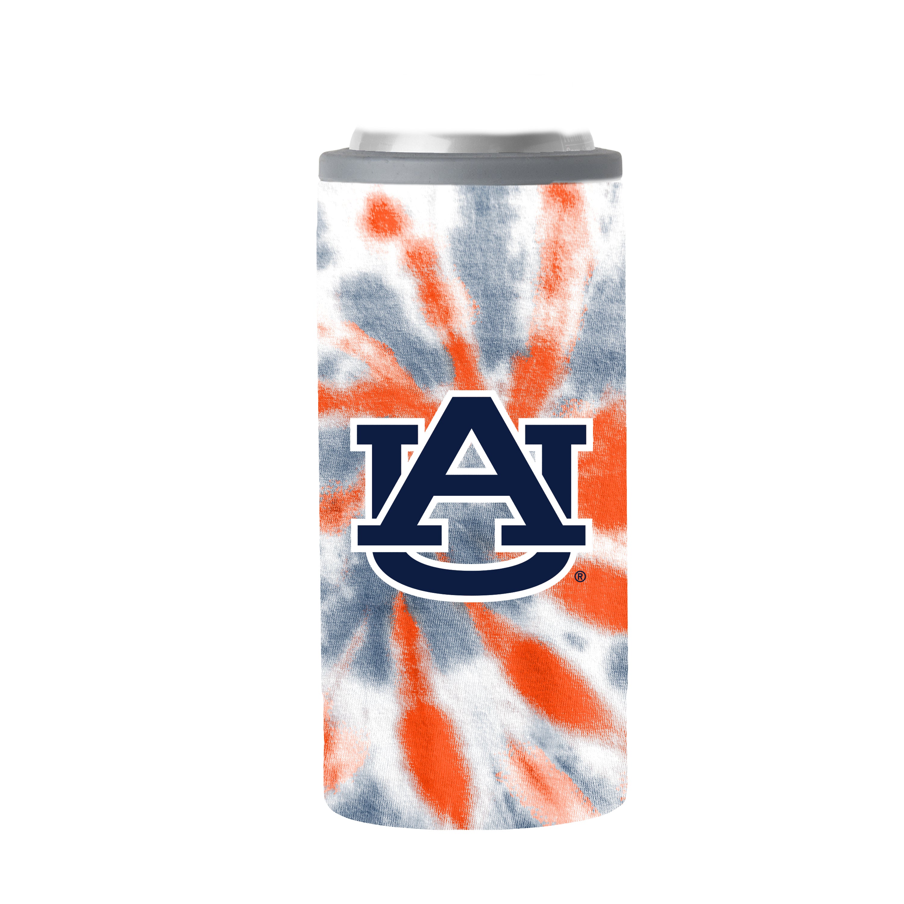 Auburn 12oz Tie Dye Slim Can Coolie