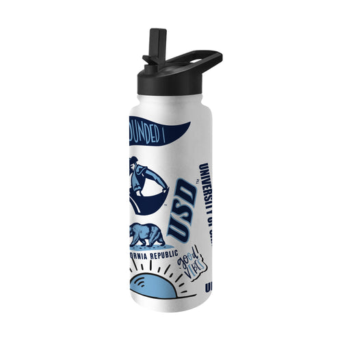 Product Image for University of San Diego 34oz Native Quencher Bottle