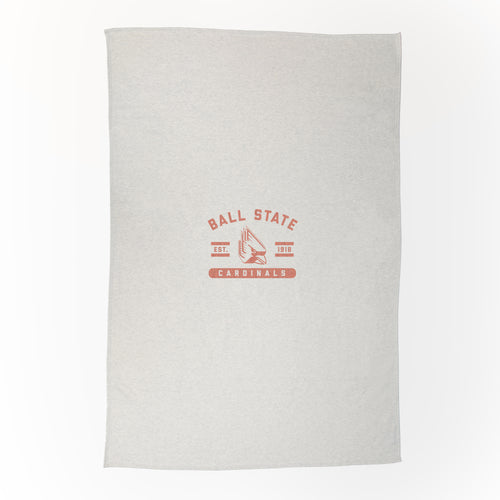 Product Image for Ball State Sublimated Sweatshirt Blanket