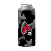 Ball State Black Camo 12oz Slim Can Coolie