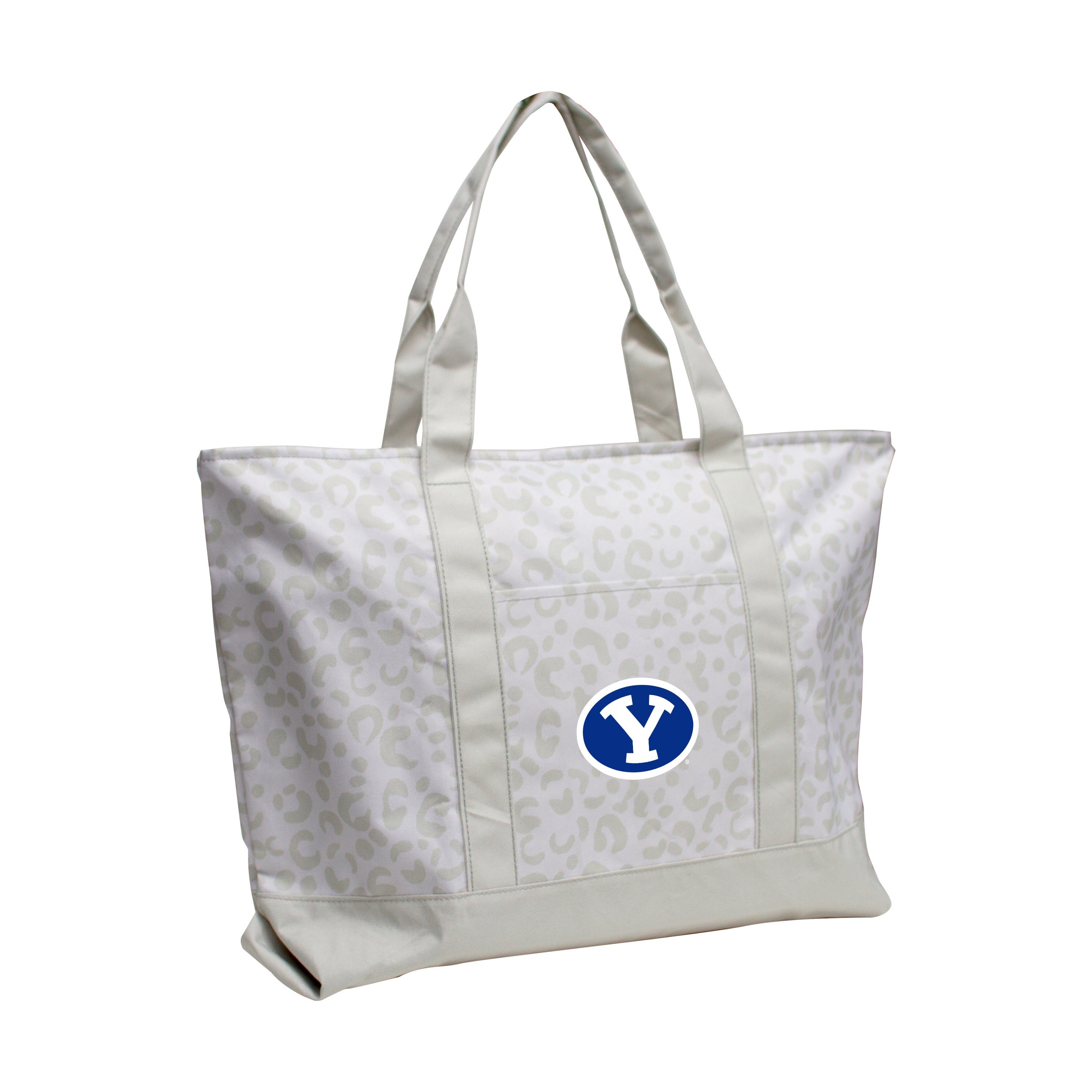BYU Leopard Pattern Tote