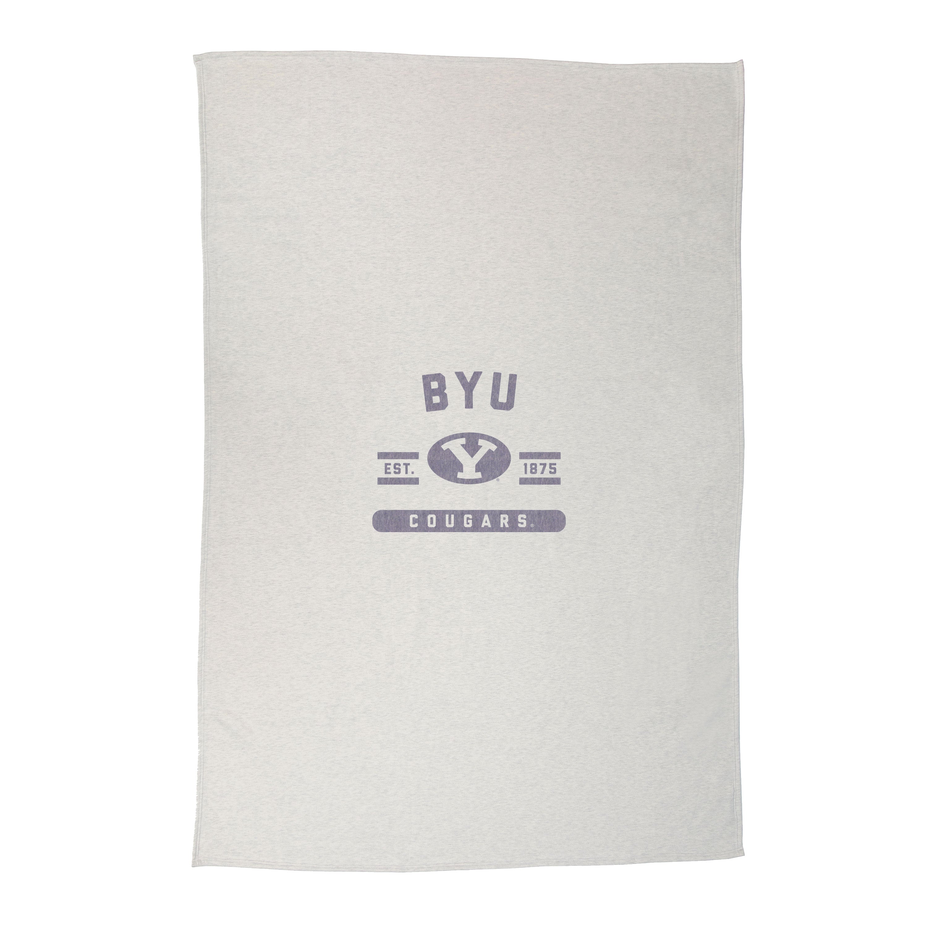 Brigham Young Sublimated Sweatshirt Blanket
