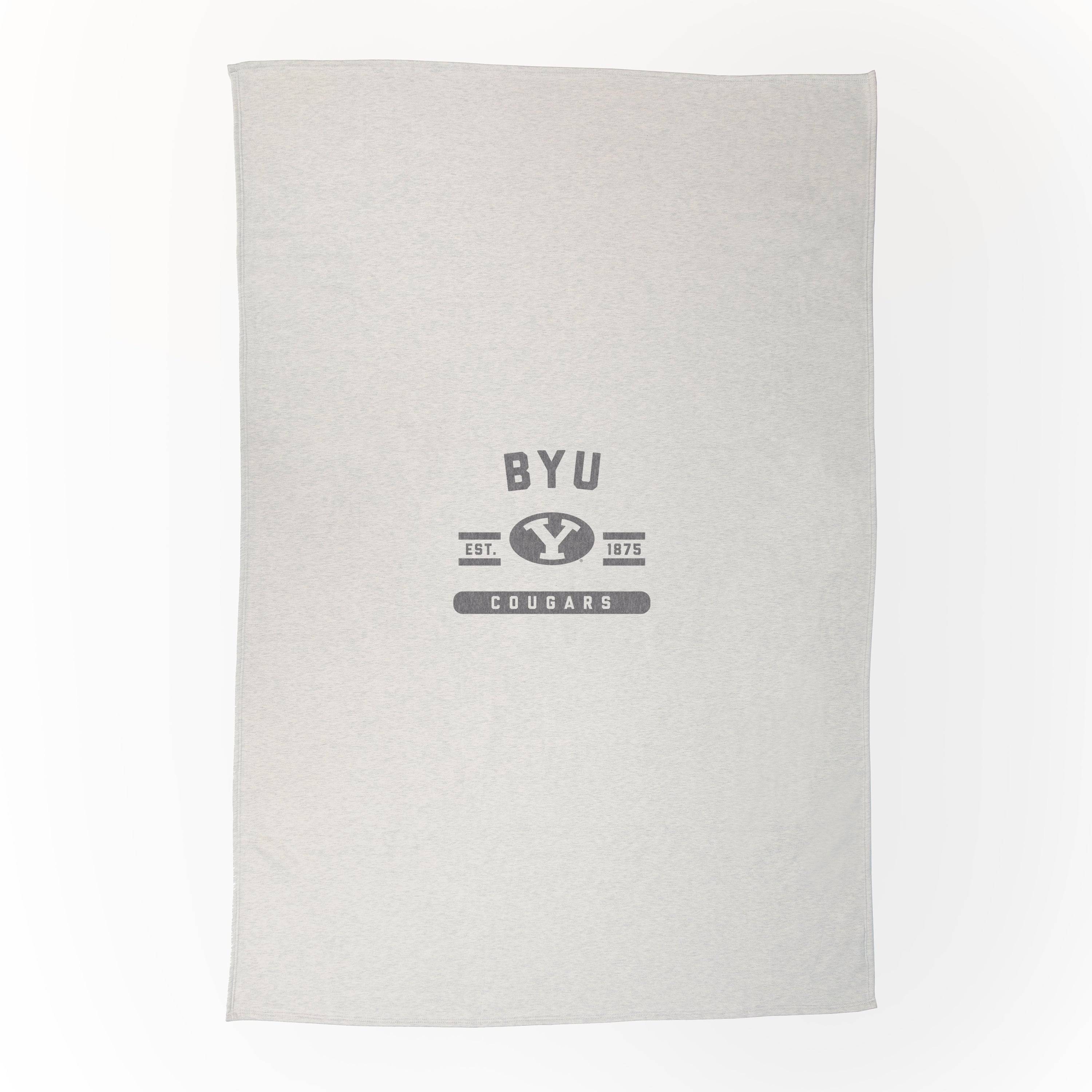 Brigham Young Sublimated Sweatshirt Blanket - Logo Brands