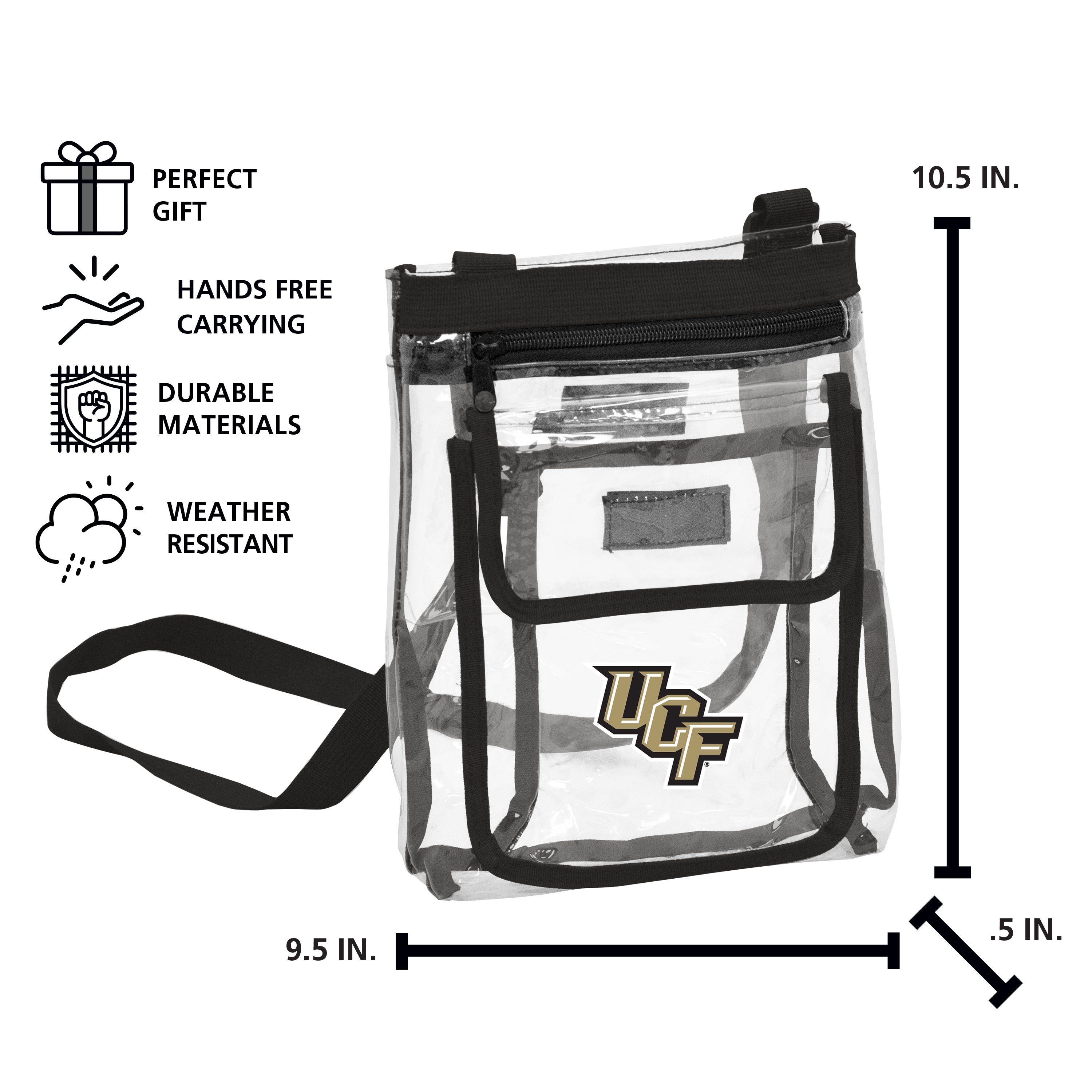 Central Florida Gameday Clear Crossbody